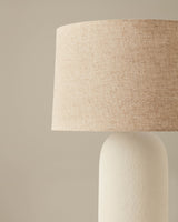 Hugo Ceramic Table Lamp Ivory - Milk & Sugar