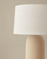 Hugo Ceramic Table Lamp Stone - Milk & Sugar