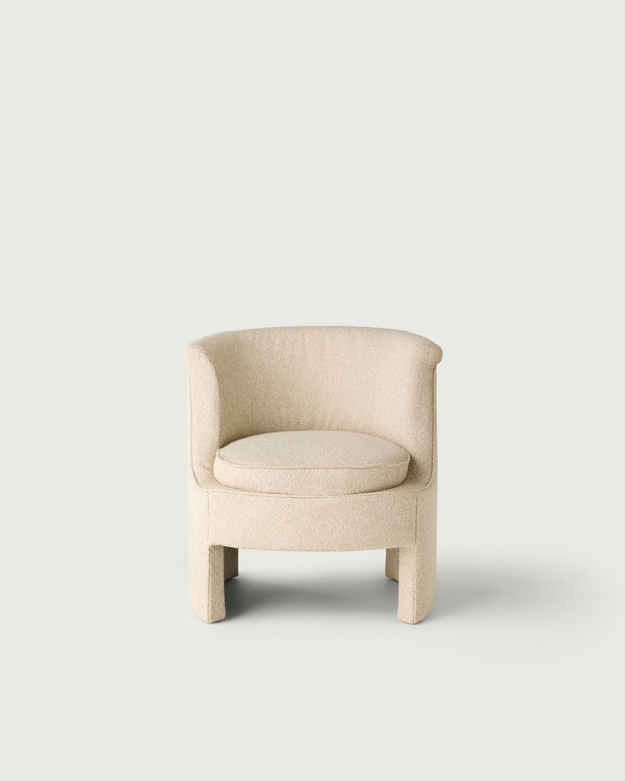 Alfie Armchair - Mira Eggshell - Milk & Sugar