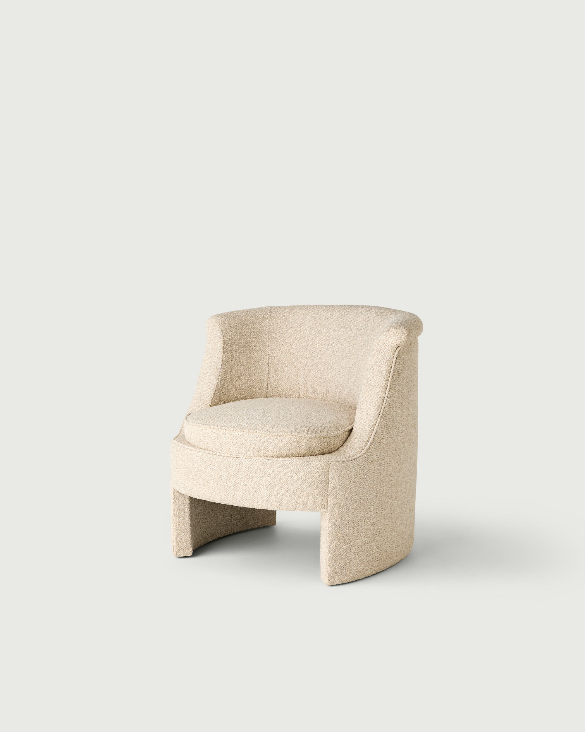 Alfie Armchair - Mira Eggshell - Milk & Sugar