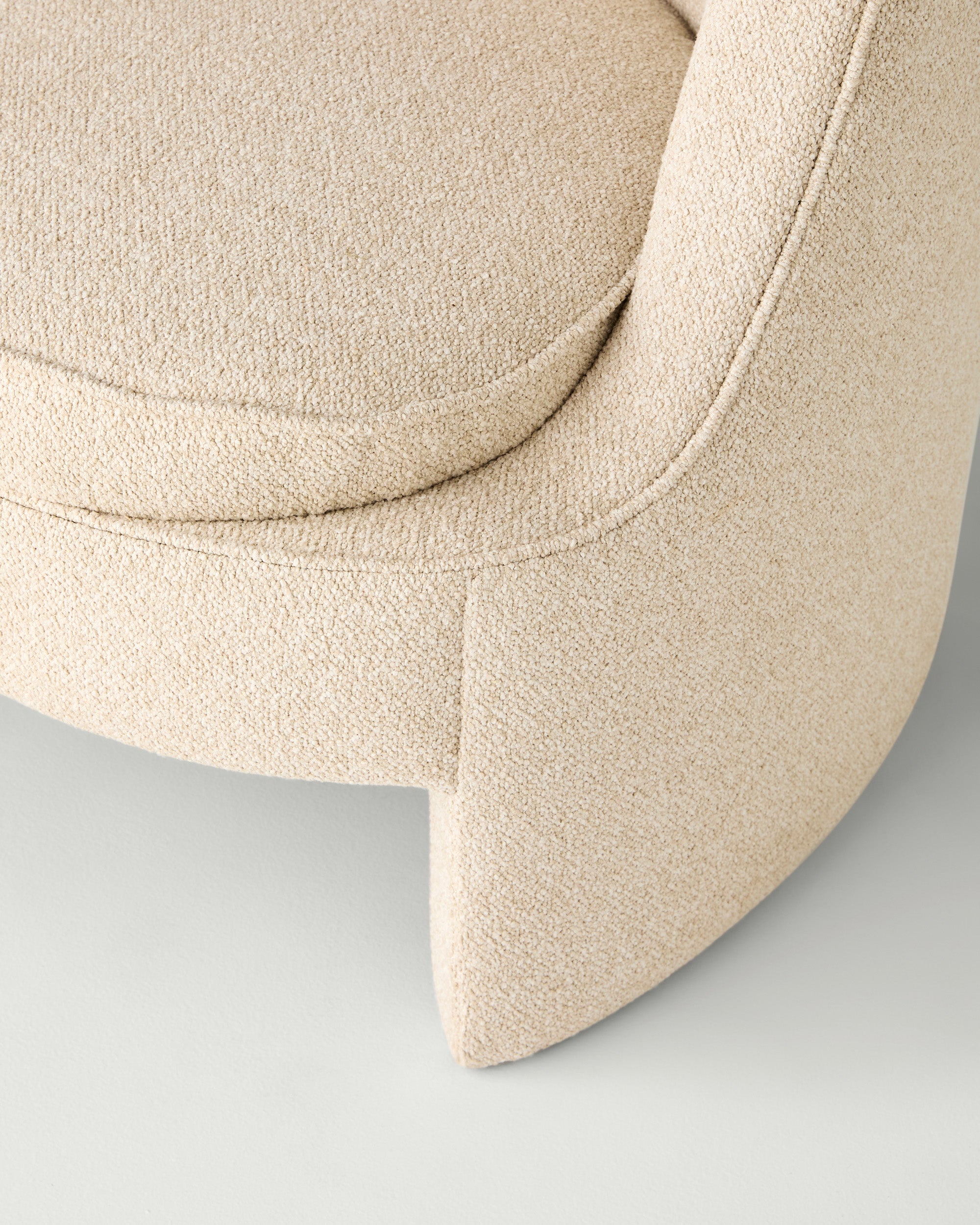 Alfie Armchair - Mira Eggshell - Milk & Sugar