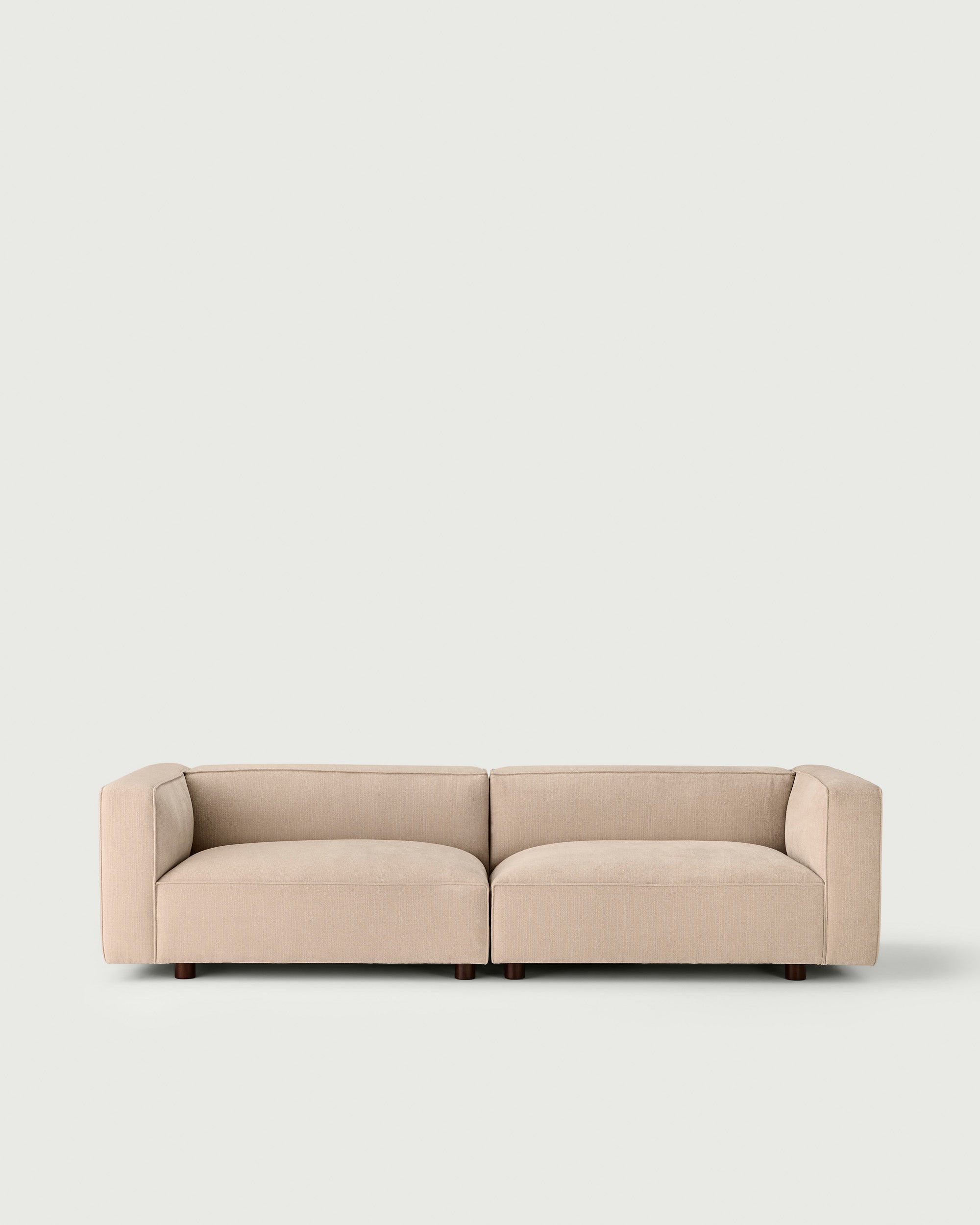 Alma Sofa - Chenille Oat - Milk & Sugar
