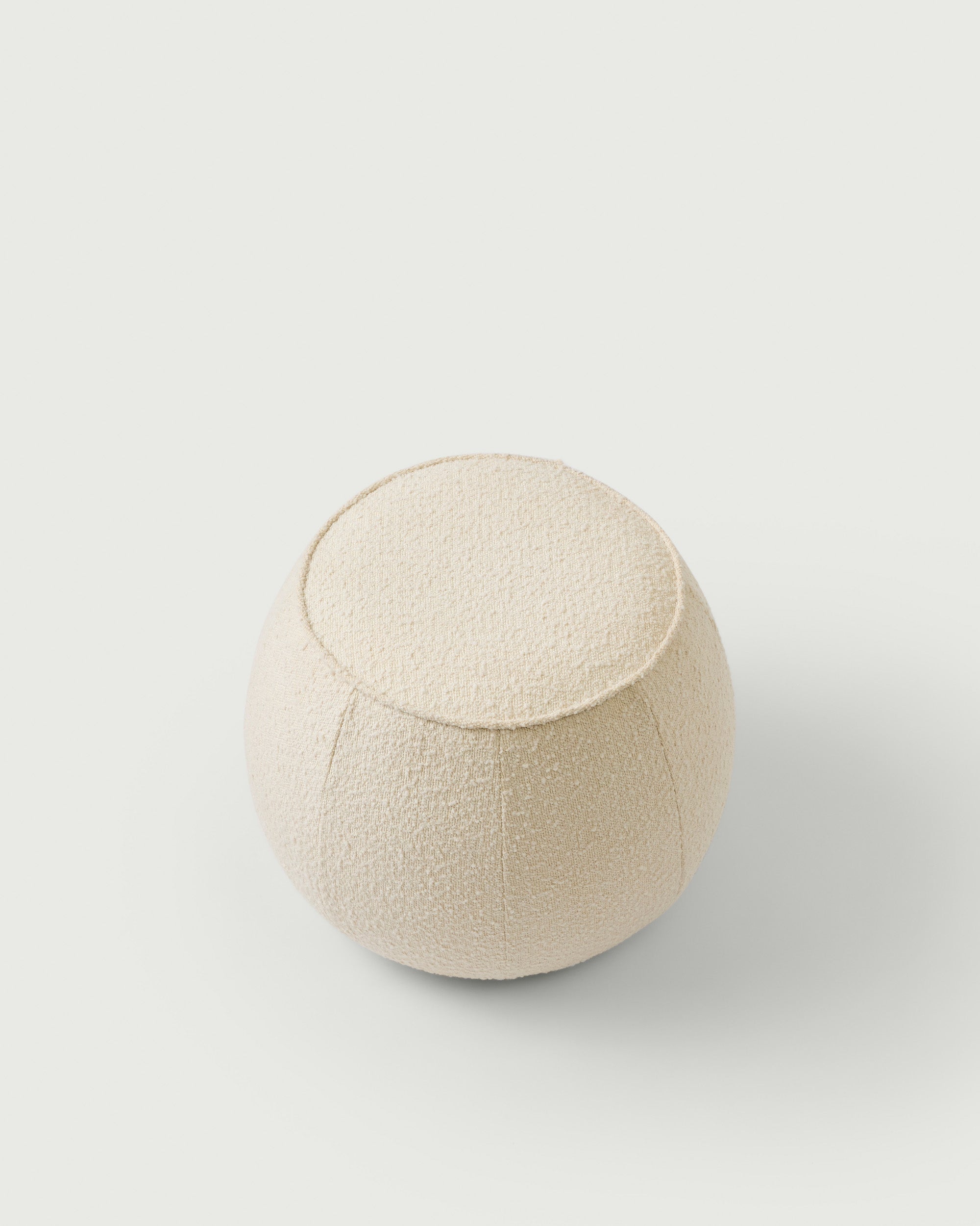 Bert Ottoman Bouclé - Milk & Sugar