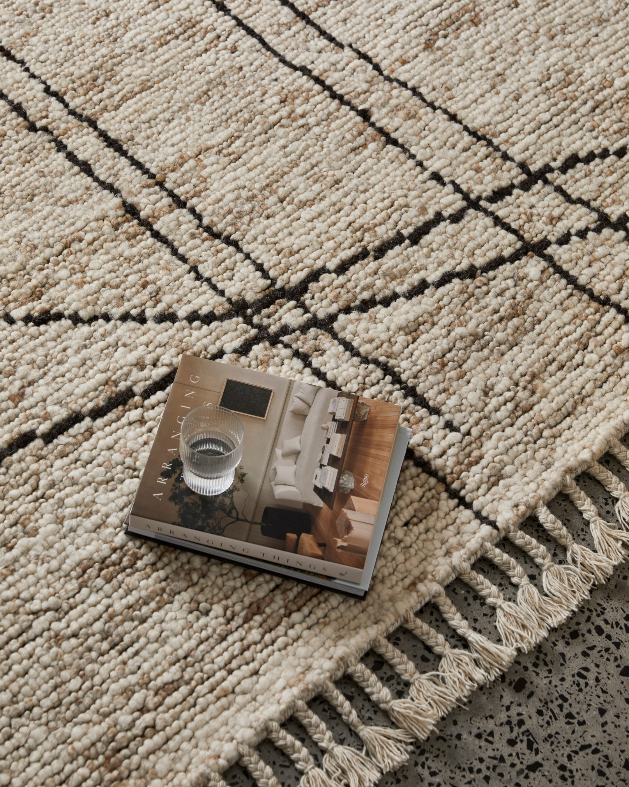 Sample of Bon Rug Sand - Milk & Sugar