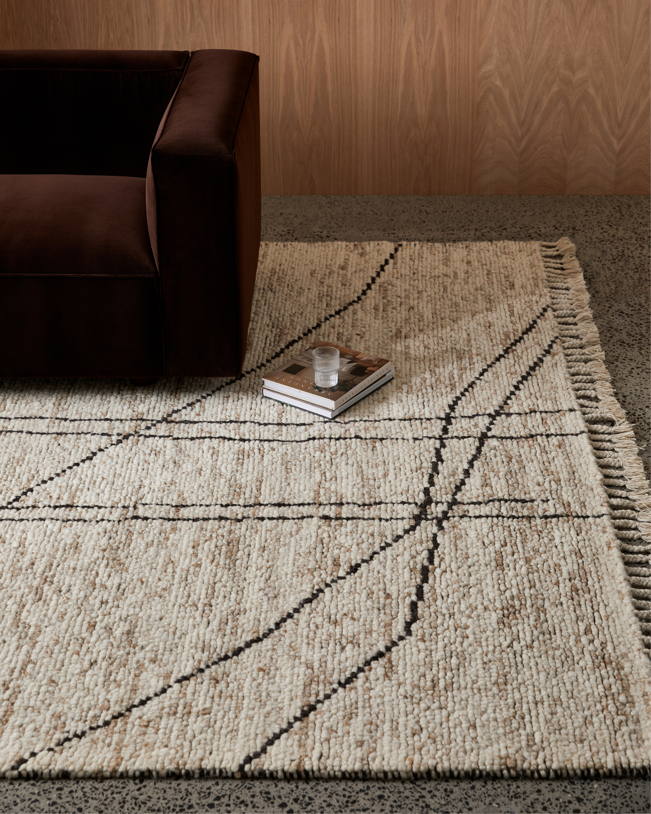 Sample of Bon Rug Sand - Milk & Sugar