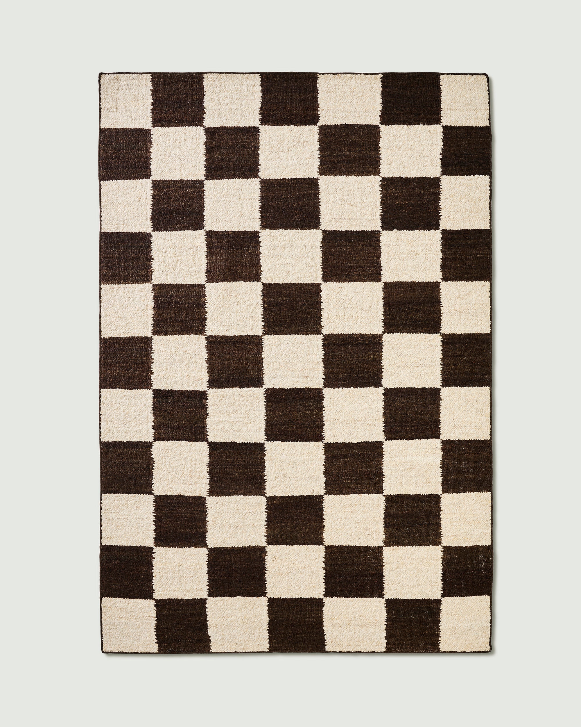 Checker Rug Chocolate - Milk & Sugar