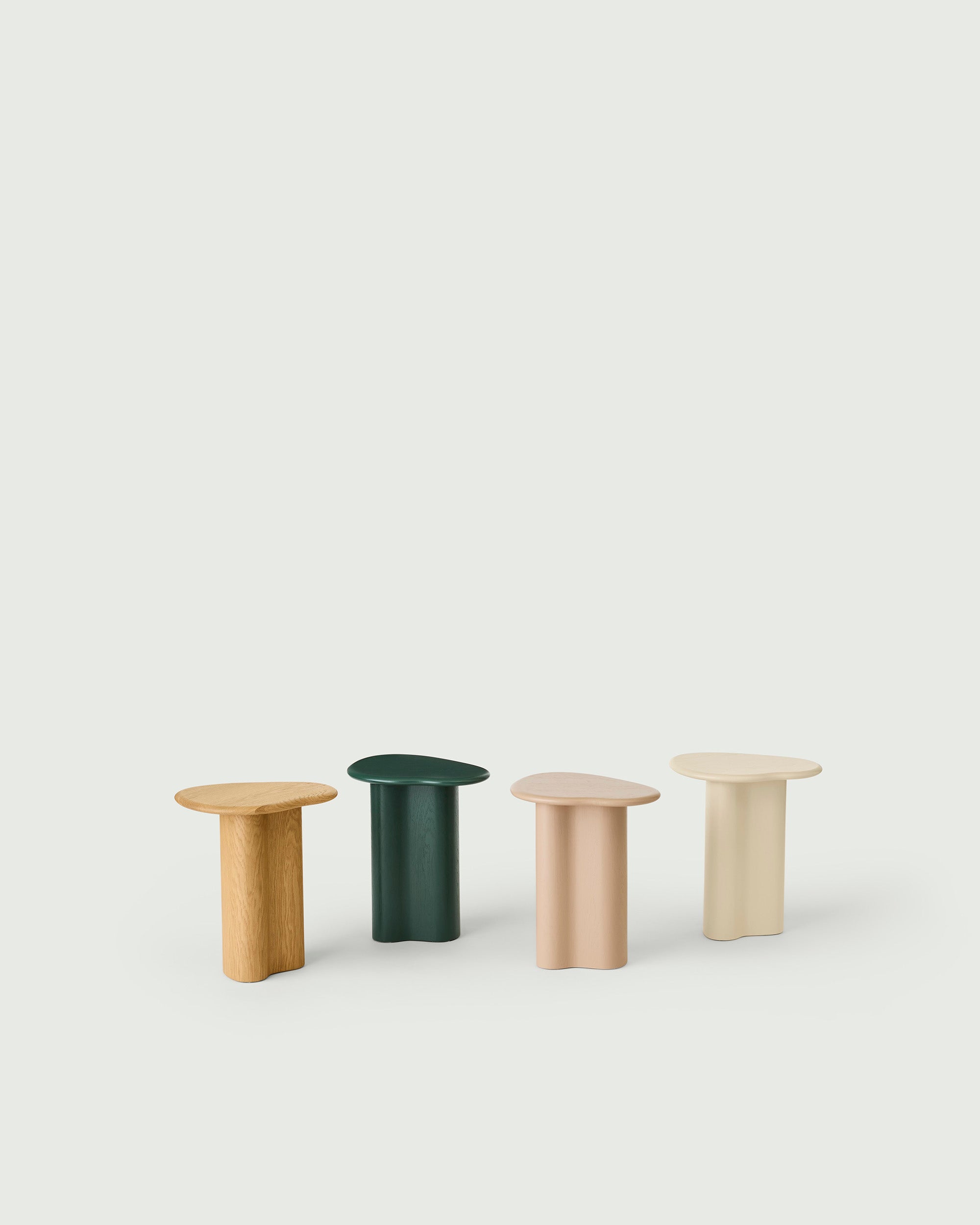 Cove Side Table Cream - Milk & Sugar