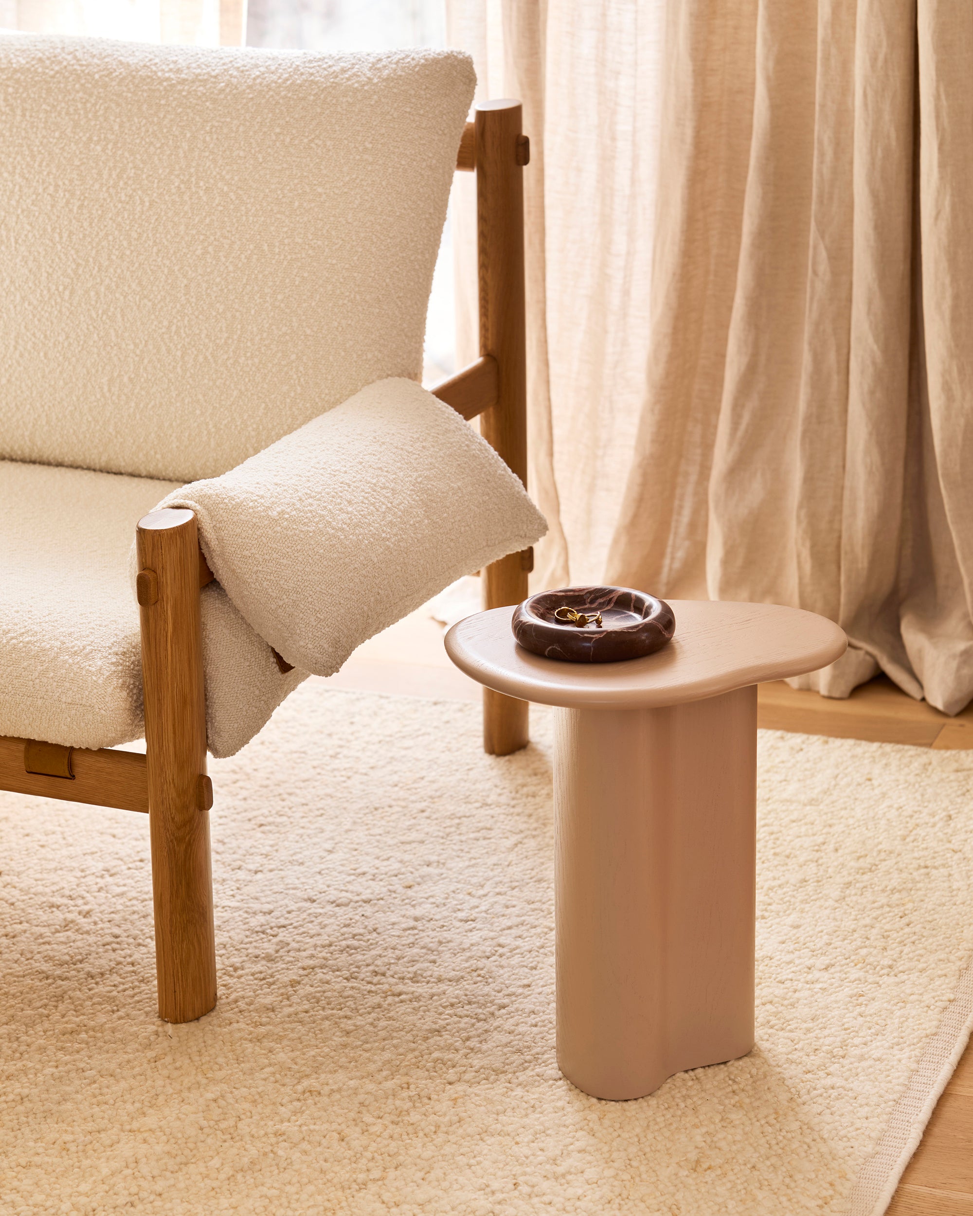 Cove Side Table Clay - Milk & Sugar