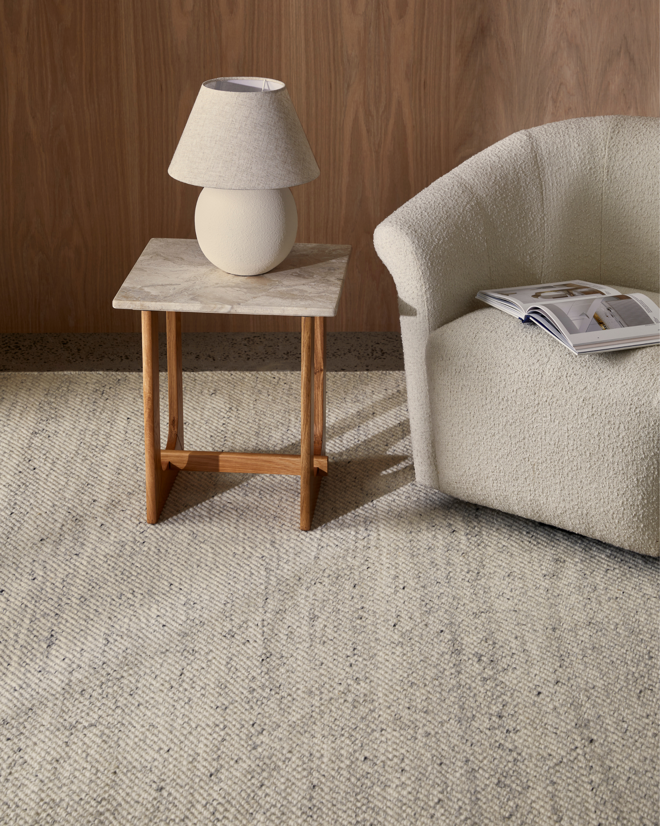 Sample of Daze Rug Silver - Milk & Sugar