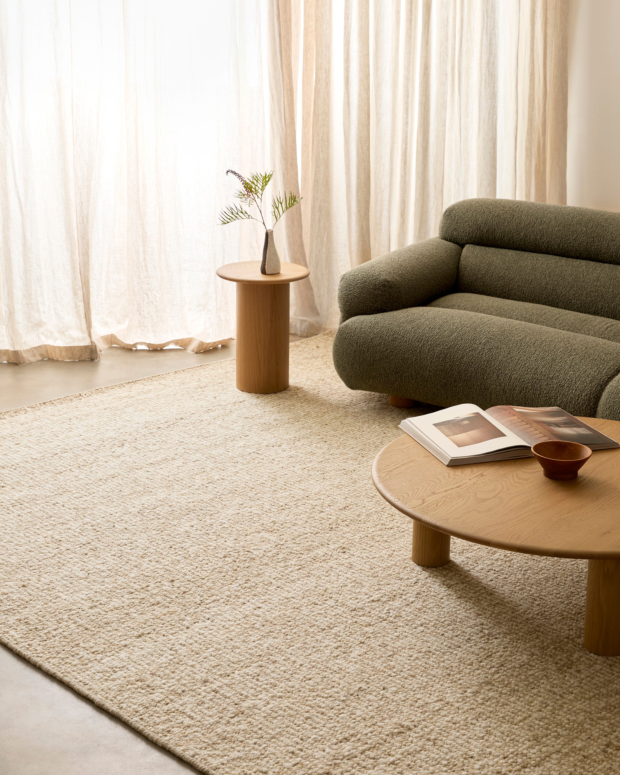 Dune Rug Natural - Milk & Sugar