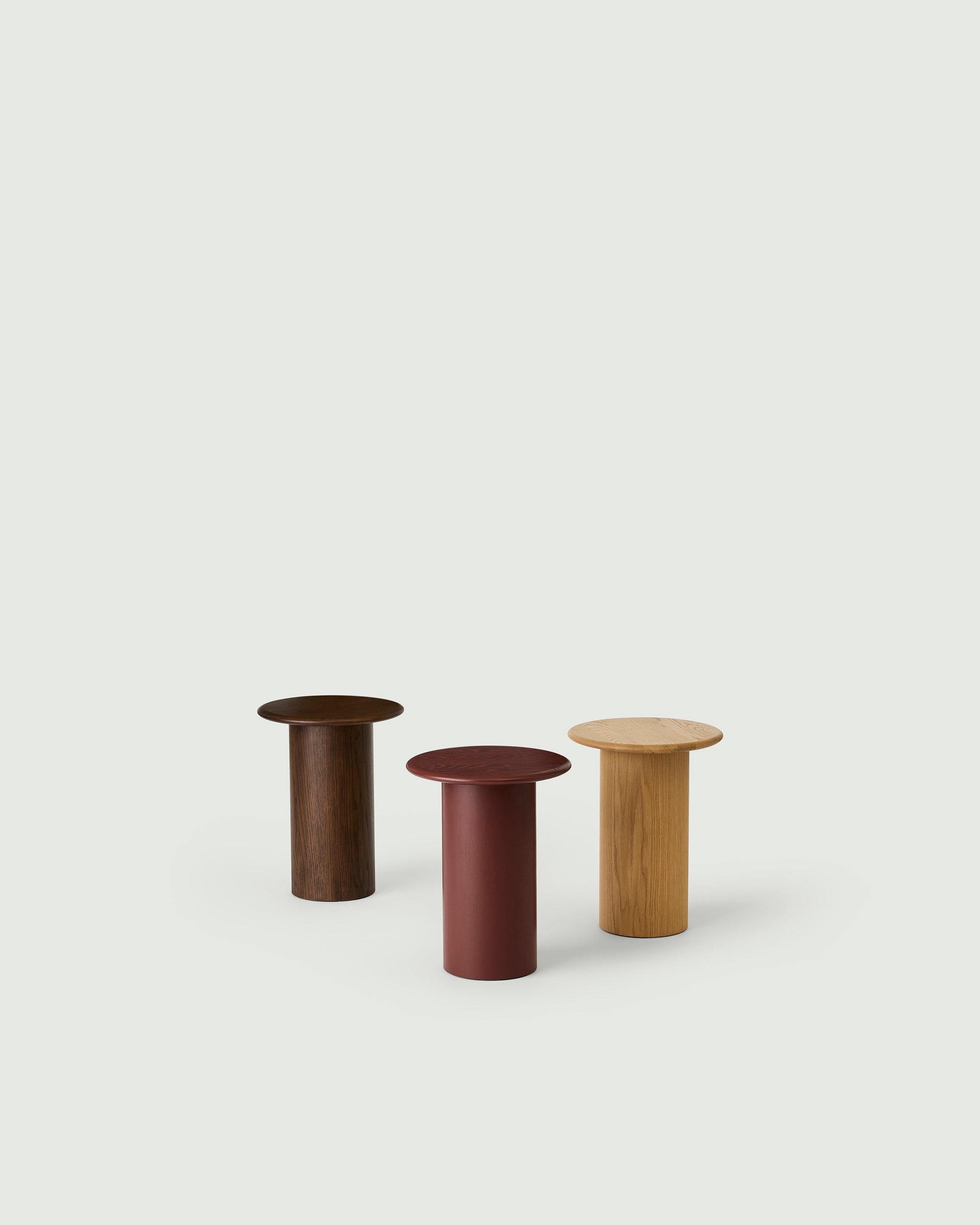 Eli Side Table Smoke Oak - Milk & Sugar