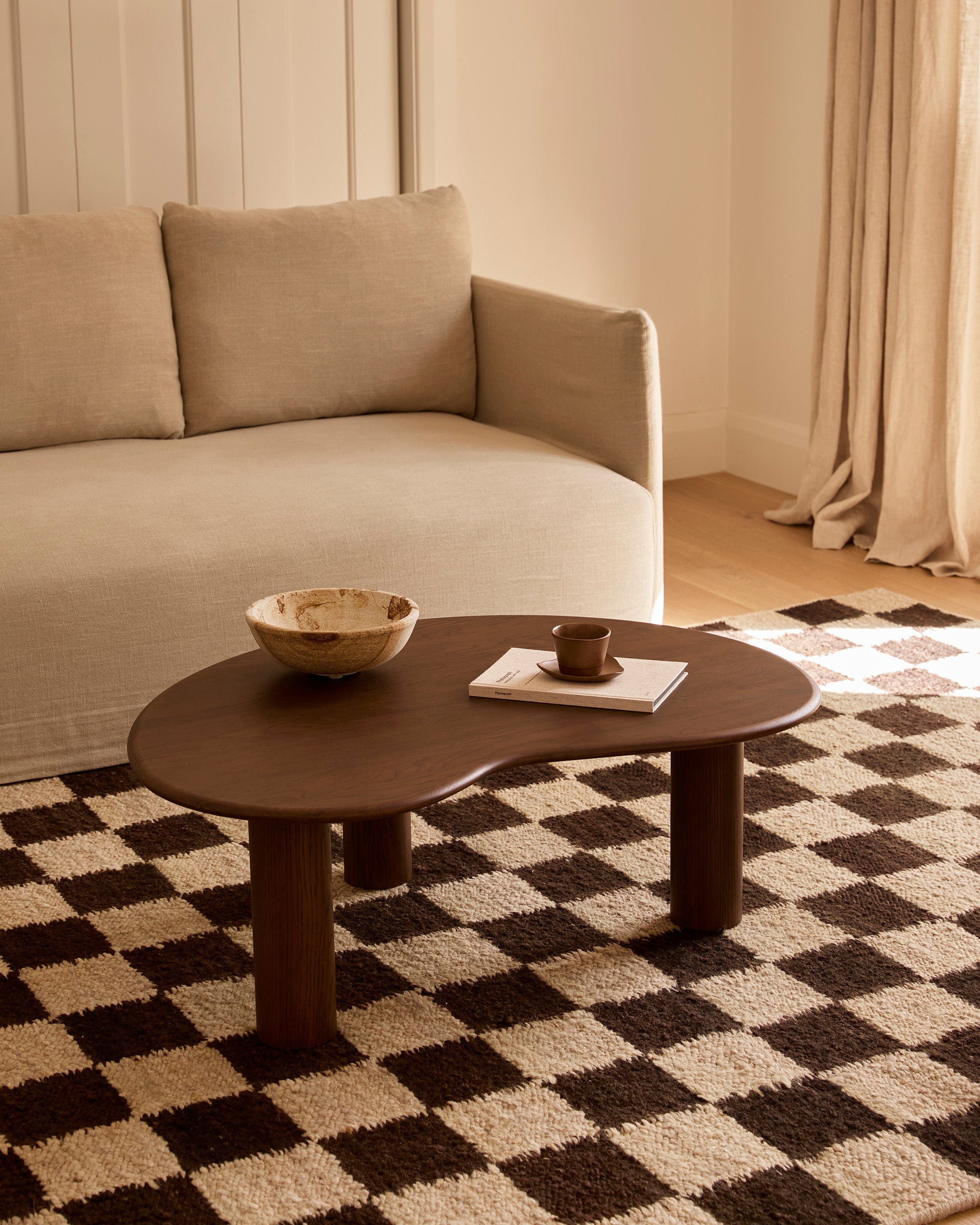 Fern Coffee Table Smoke Oak - Milk & Sugar