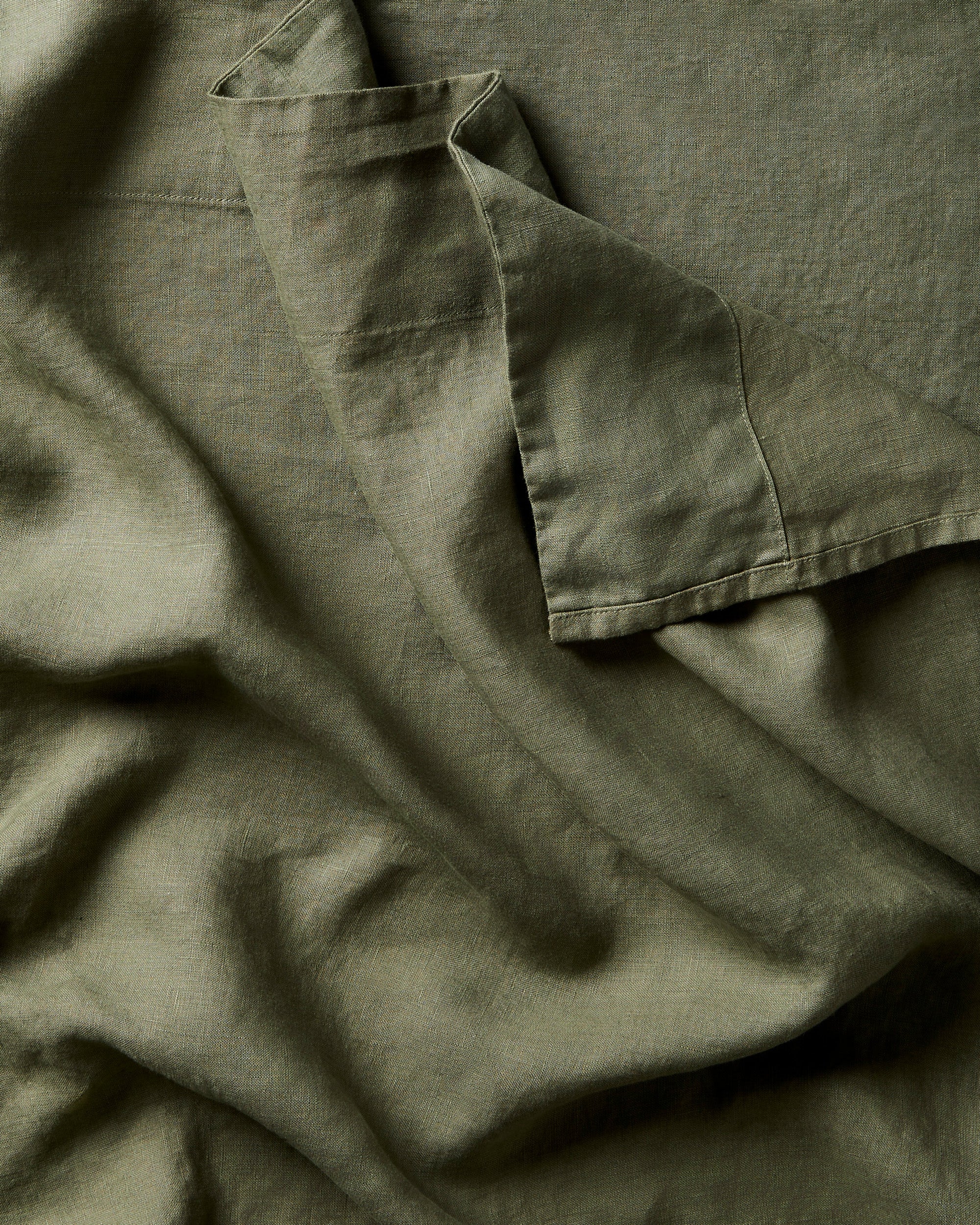 Linen Duvet Cover in Fern