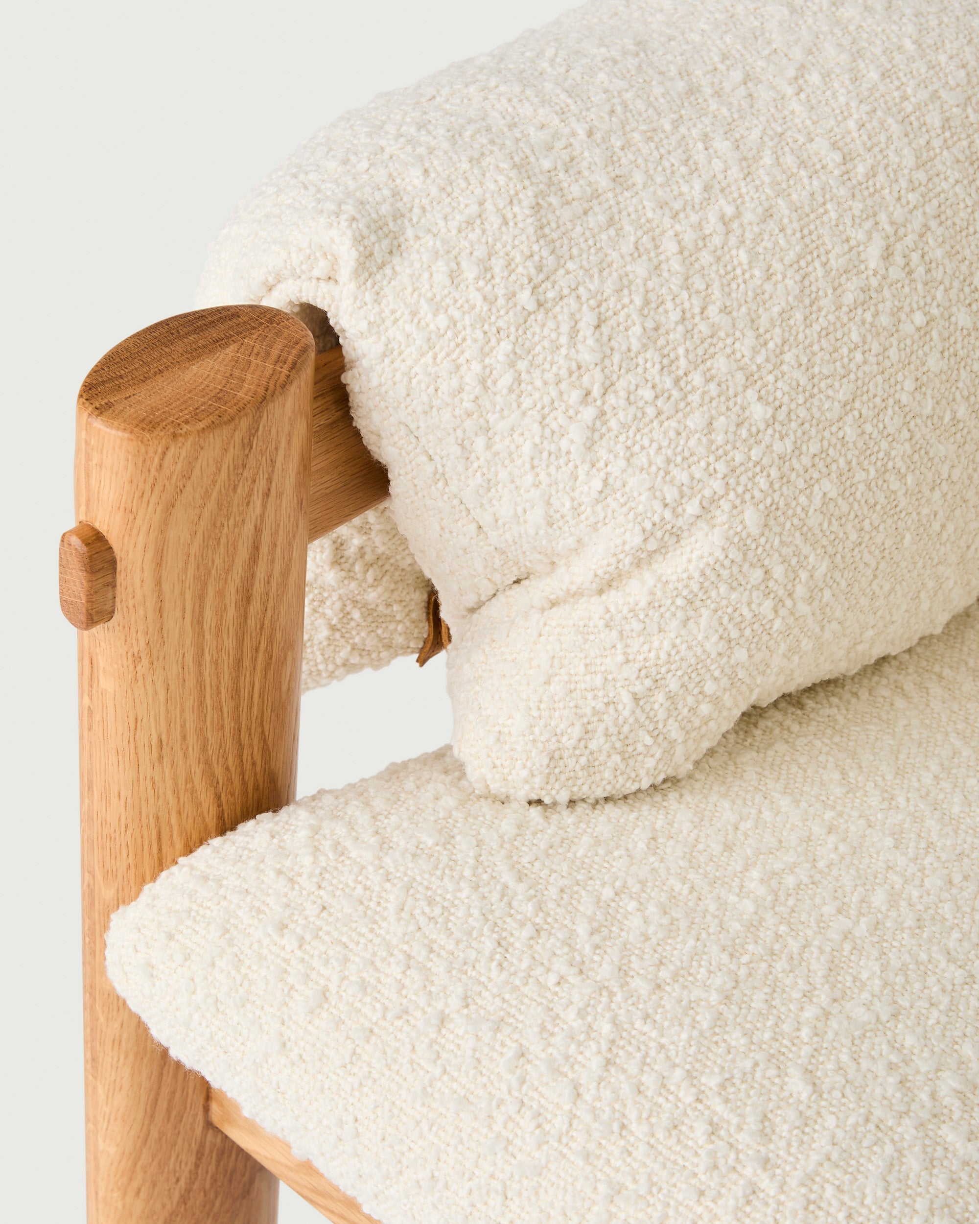 Freddy Armchair Bouclé - Milk & Sugar