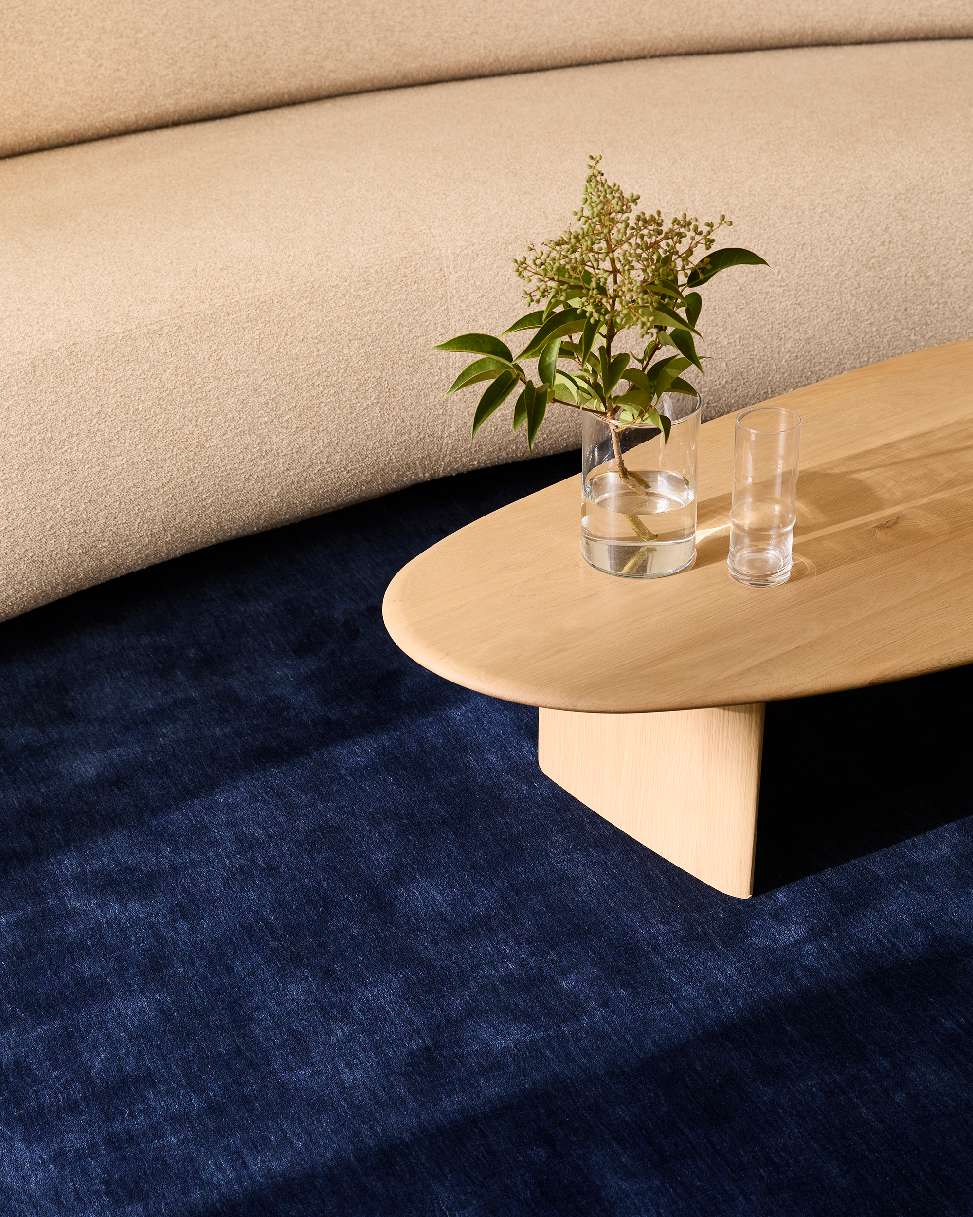 Sample of Lake Weave Estate Blue