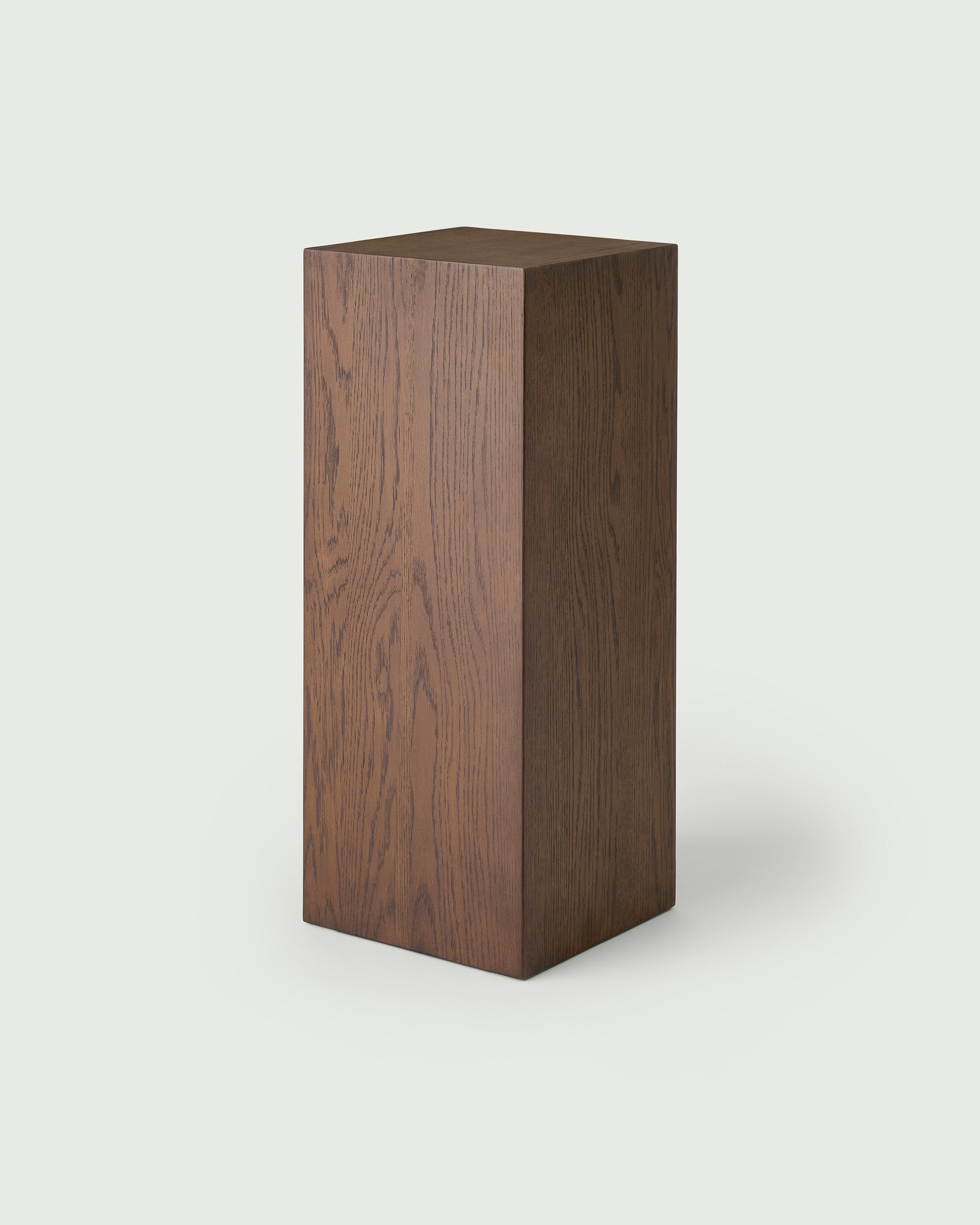 Leo Tall Plinth Smoke Oak - Milk & Sugar