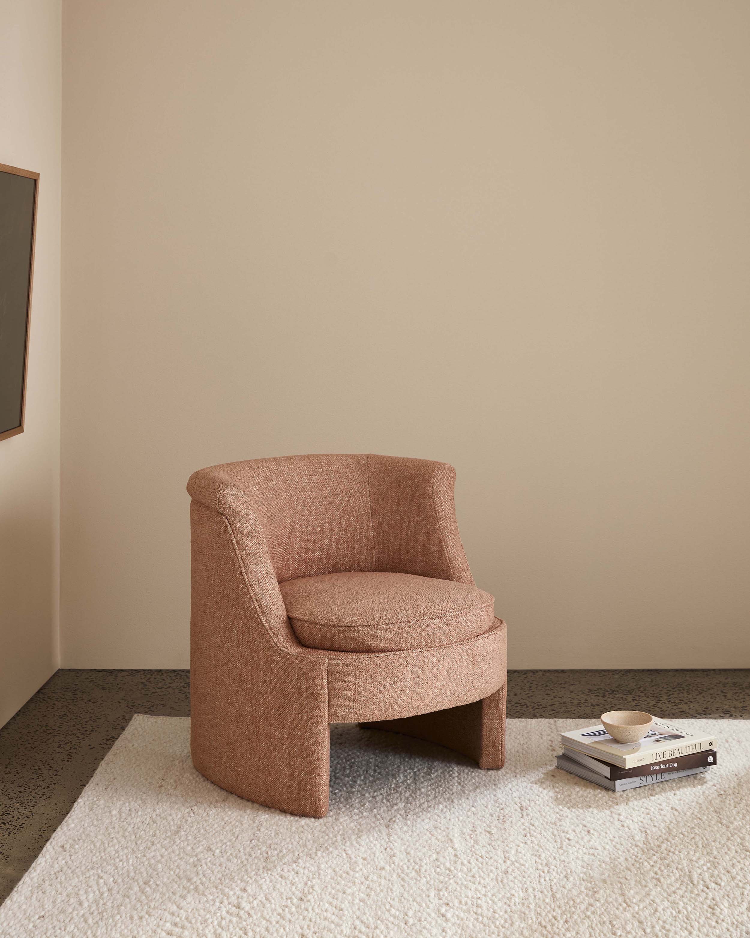 Alfie Armchair - Jude Rose - Milk & Sugar