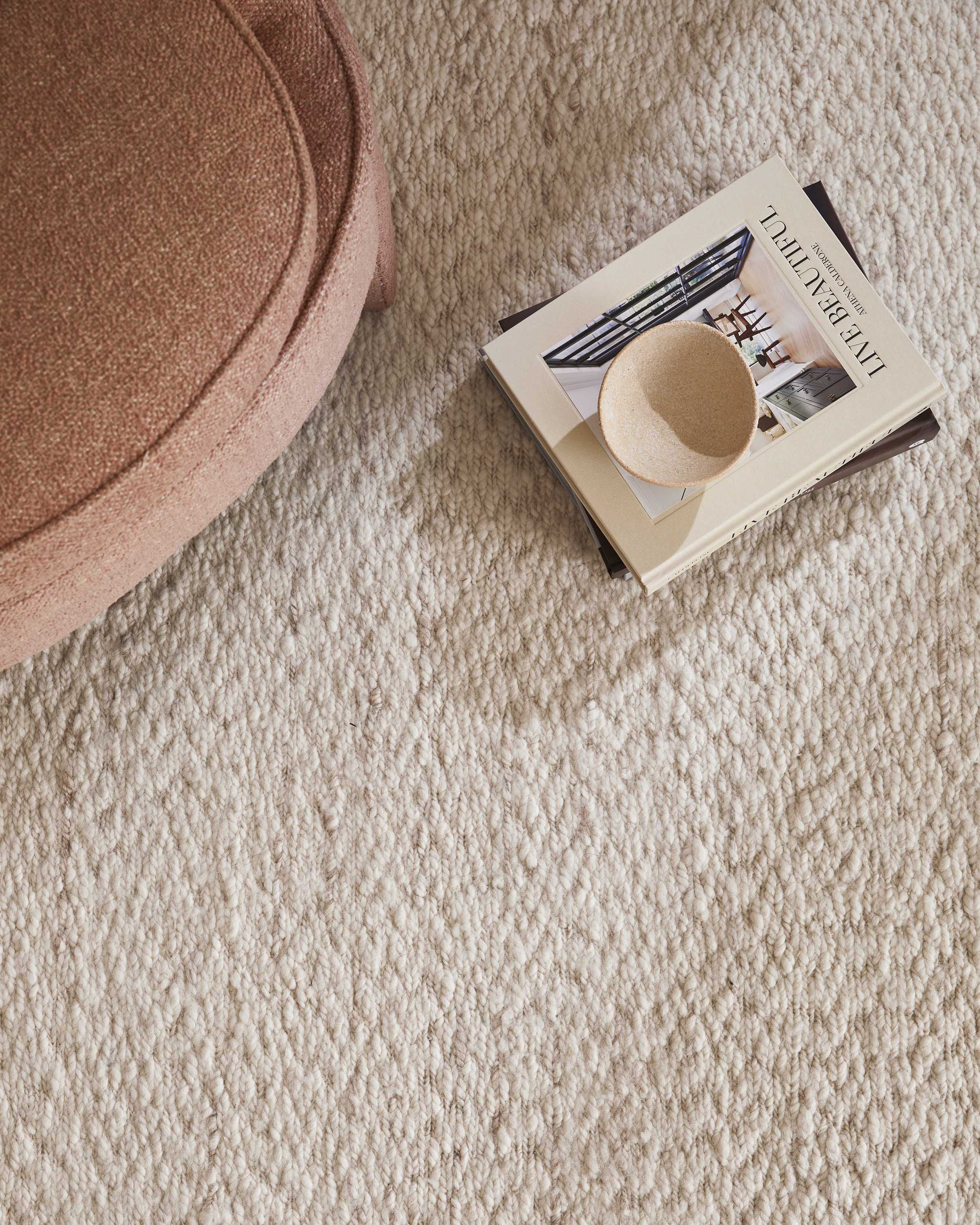 Evie Rug Chalk - Milk & Sugar