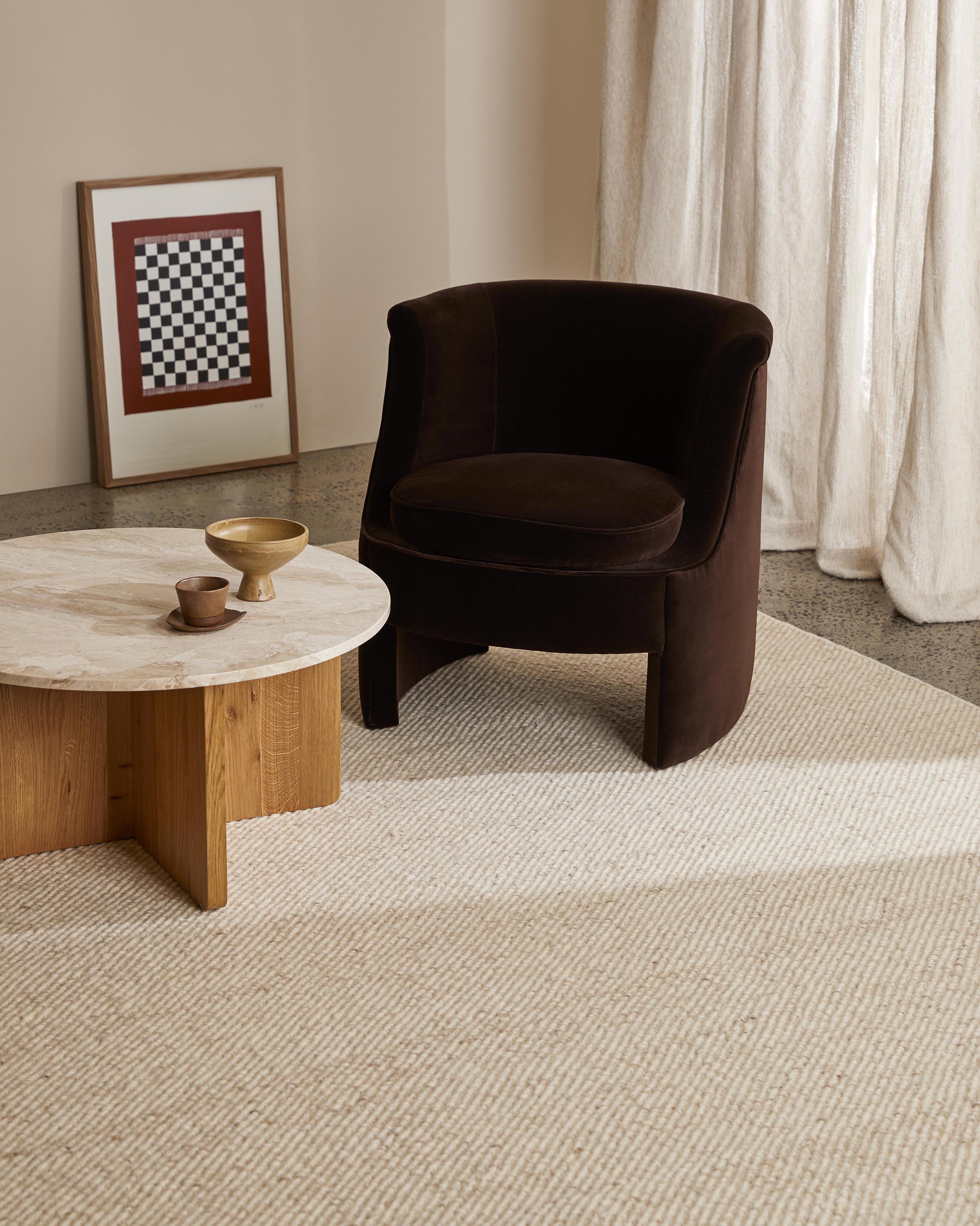 Daze Rug Natural - Milk & Sugar