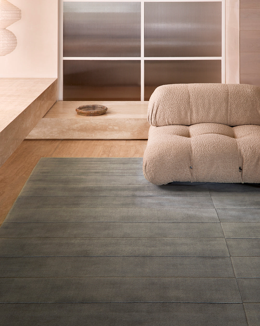 Trace Rug Flint Blue