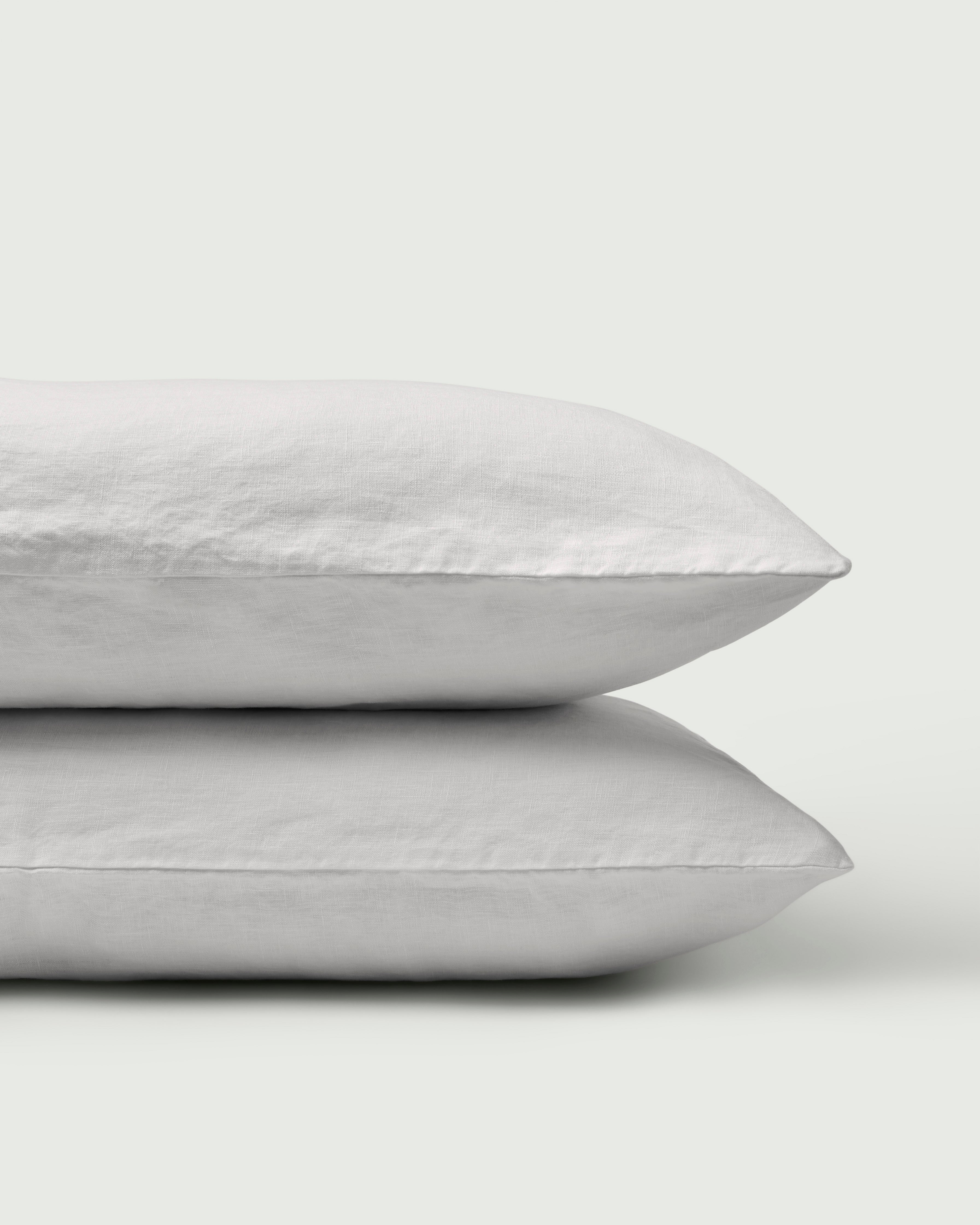 Linen Pillowcase Pair in White