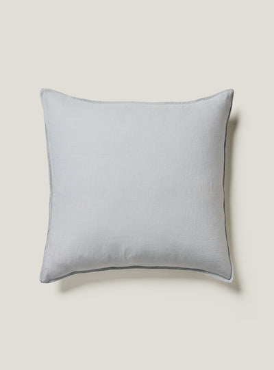 Dawn Blue European Linen Pillowcase Set - Milk & Sugar