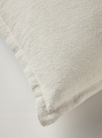 Tig Linen Cushion Ivory Rectangle - Milk & Sugar