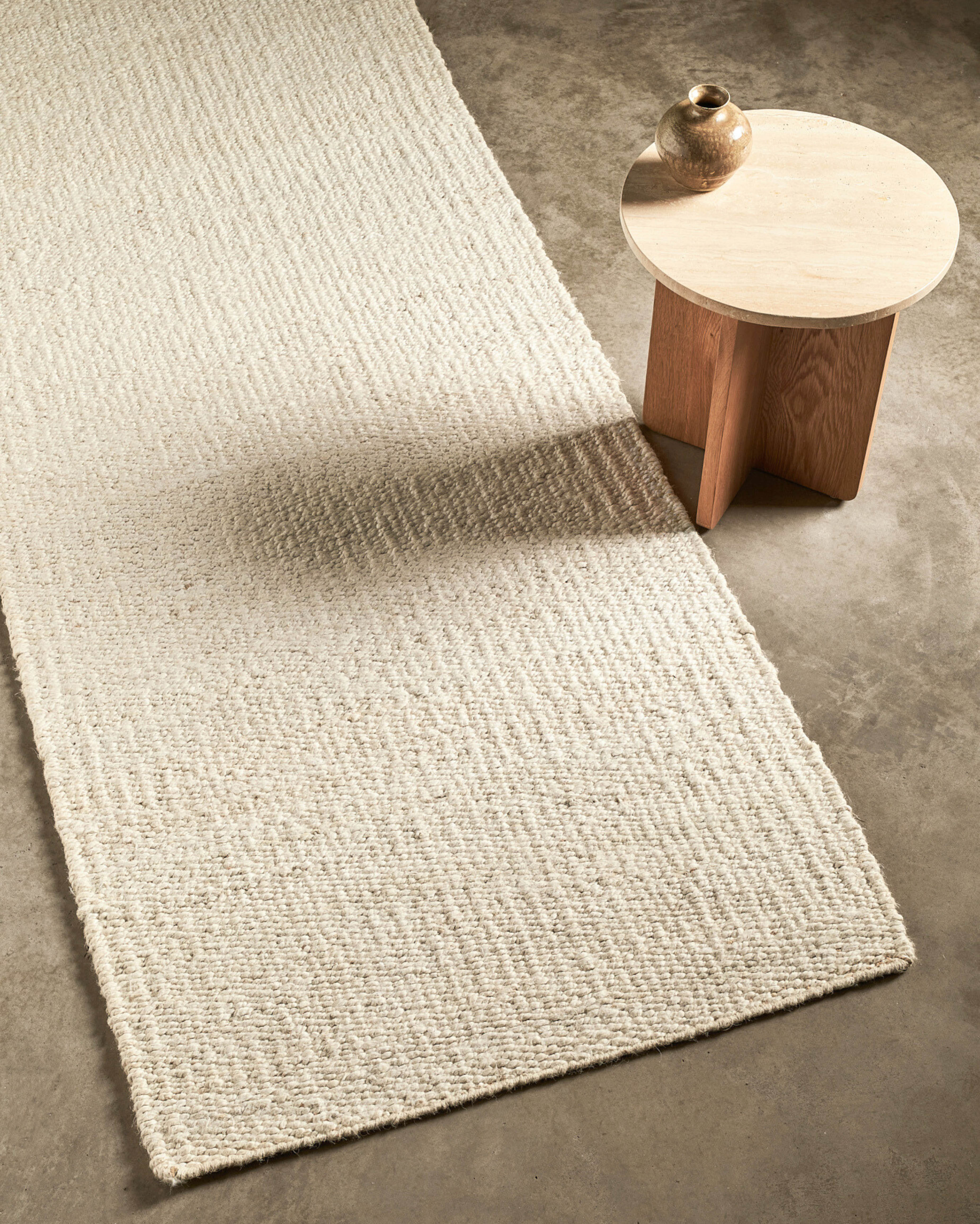 Eden Jute Runner Ivory - Milk & Sugar