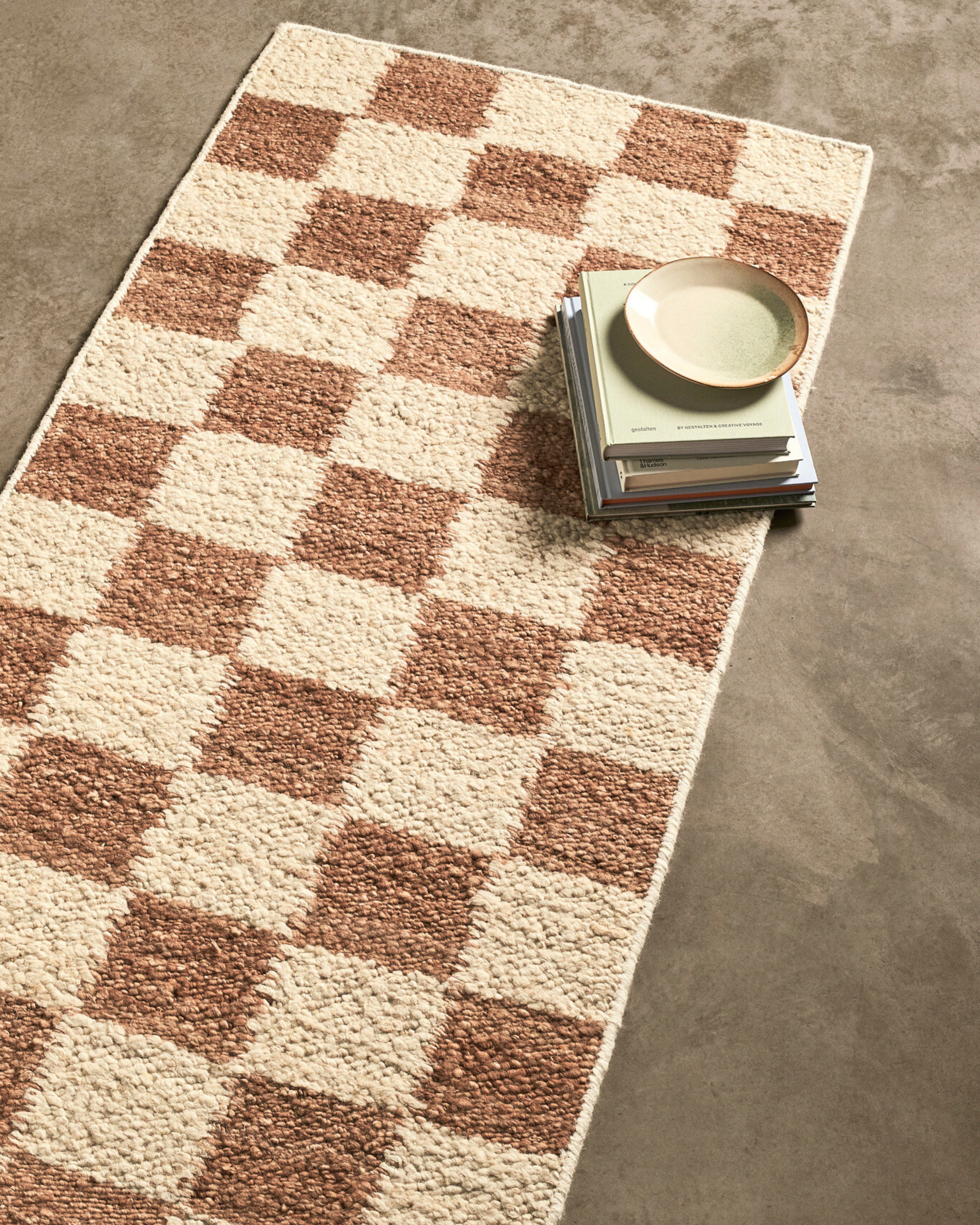 Ava Wool Runner Chestnut - Milk & Sugar