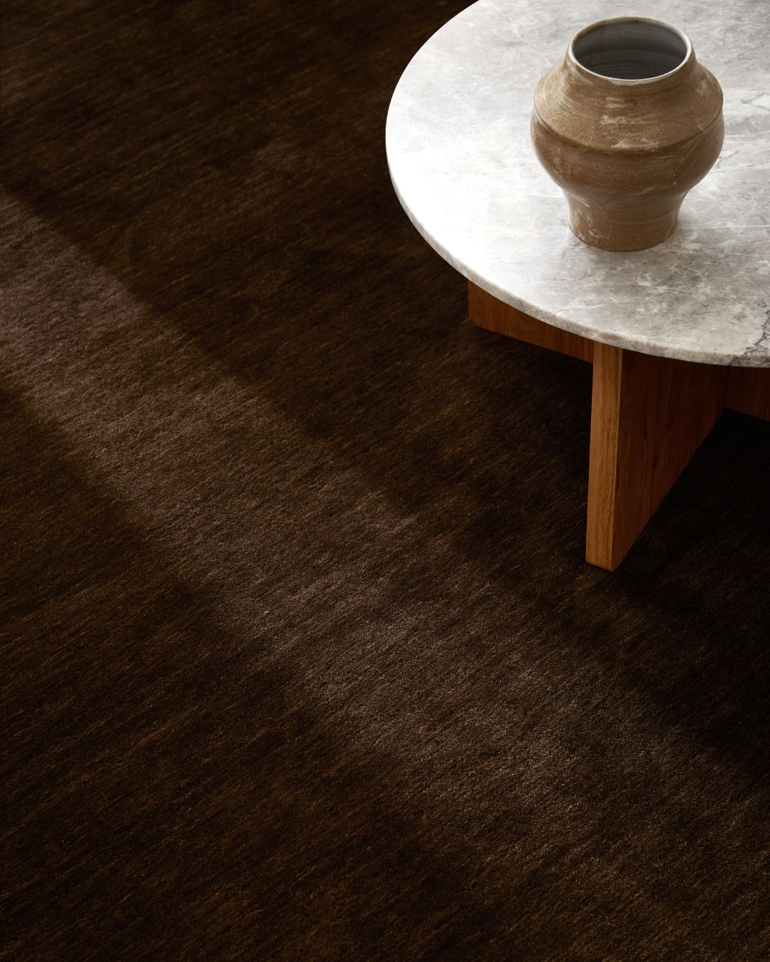 Umber Design Rug Lake Wool Rug - Umber