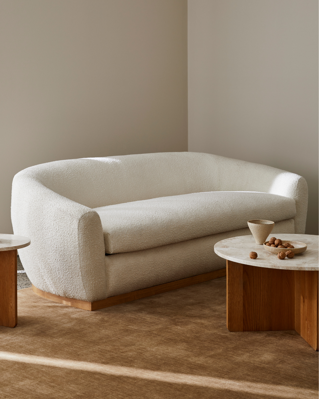 Ark Sofa Bouclé - Milk & Sugar