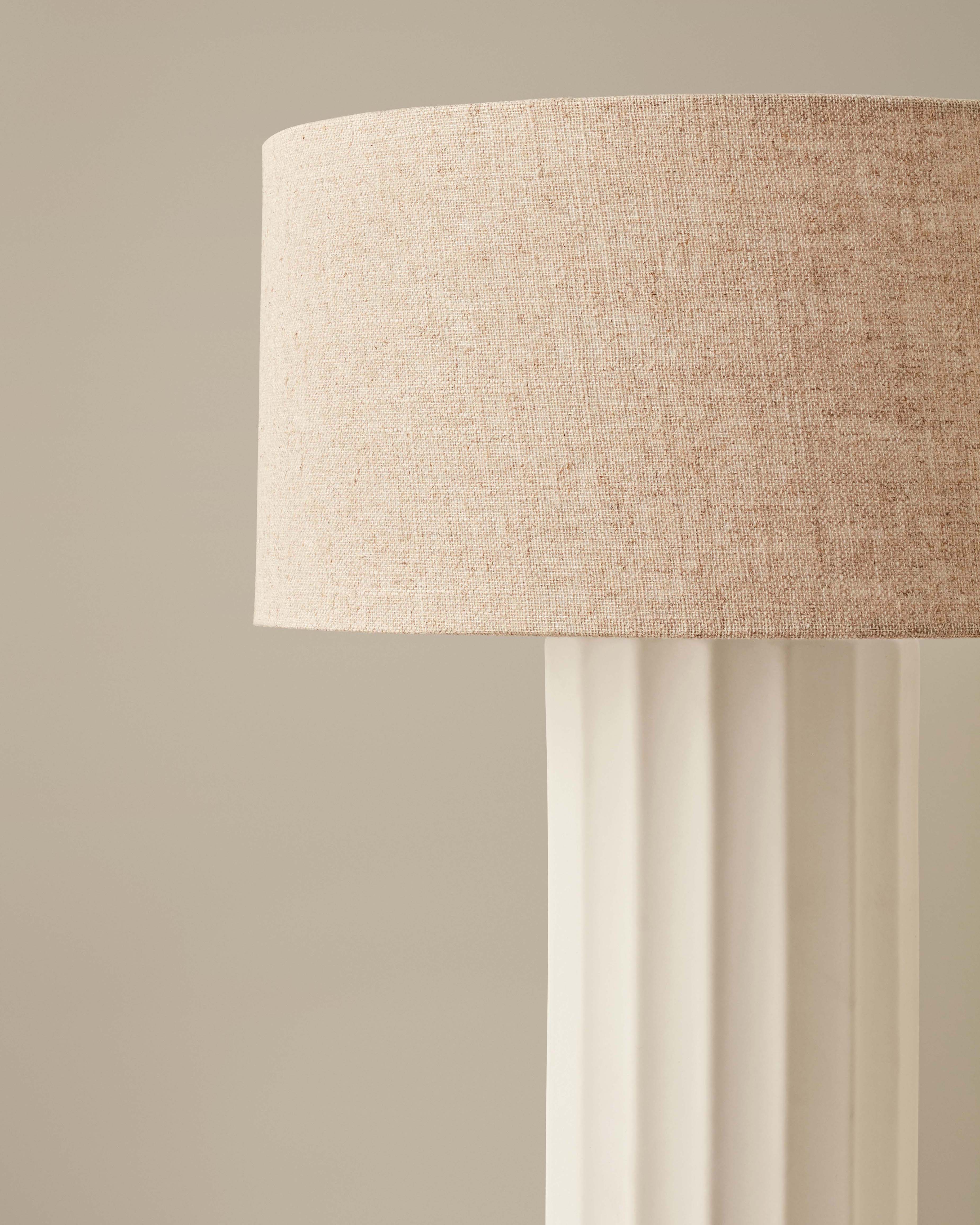 Cooper Table Lamp White - Milk & Sugar