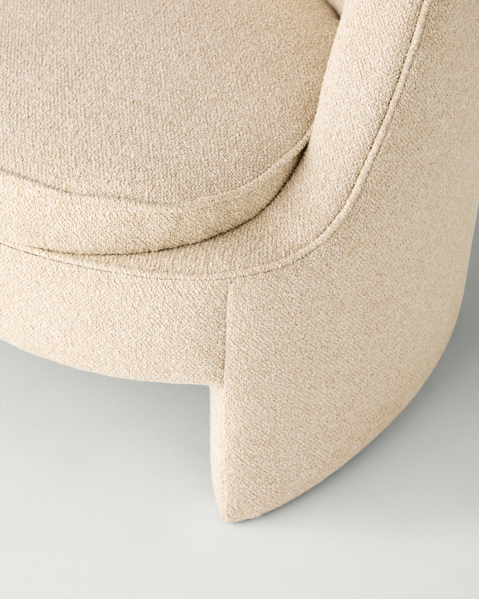 Alfie Armchair - Mira Eggshell