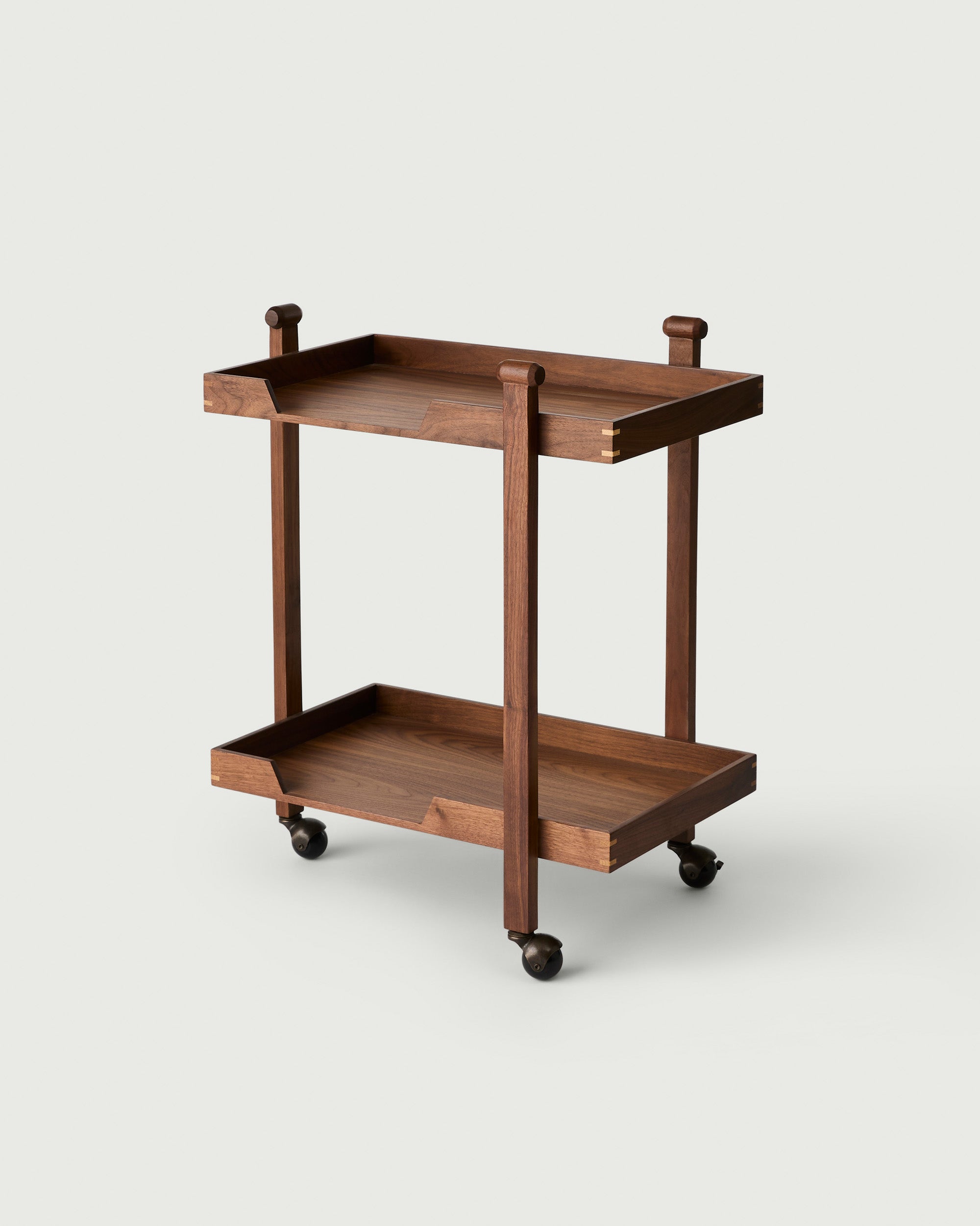 Anu Drinks Cart Walnut