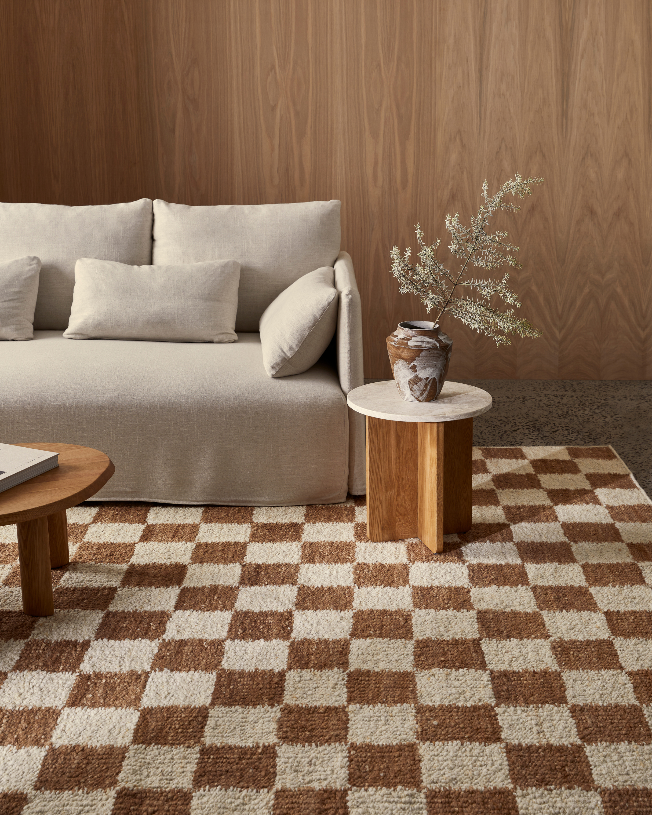 Sample of Ava Rug Chestnut