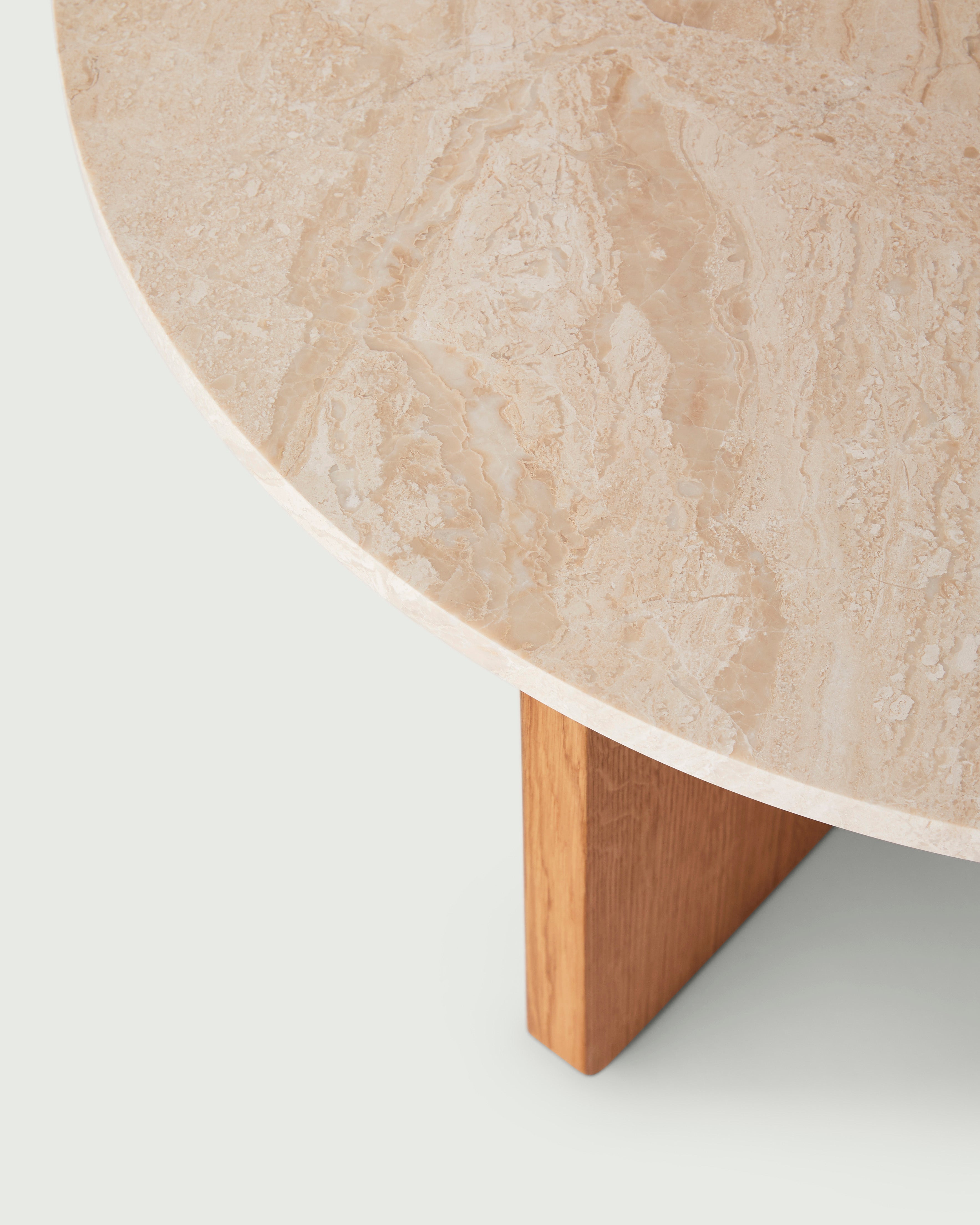 Axel Coffee Table Cream Marble