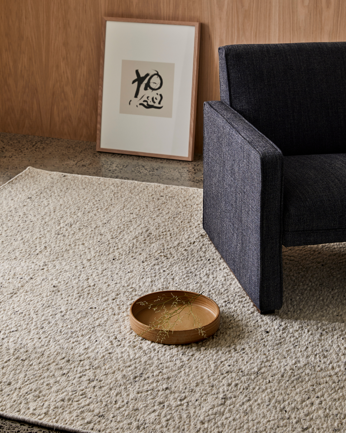 Evie Rug Silver