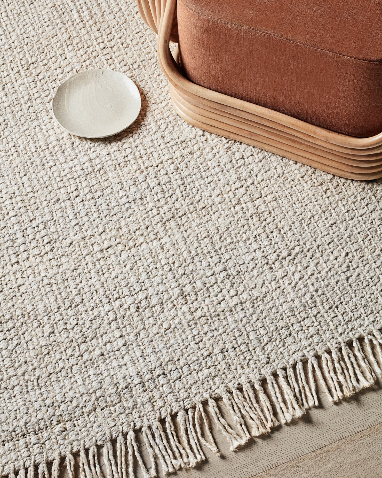 Flinders Jute Rug Sand - Milk & Sugar