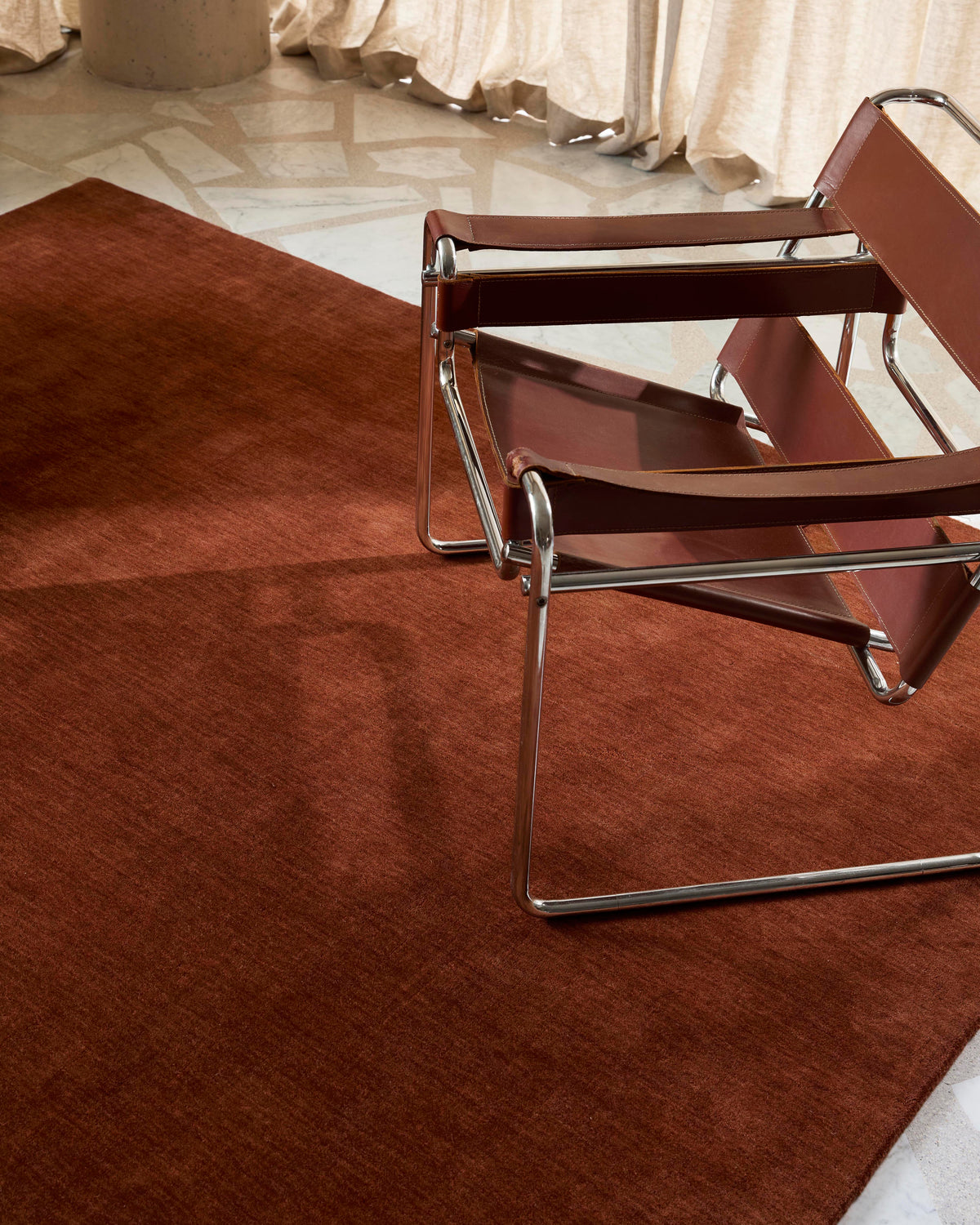 Lake Wool Rug - Garnet