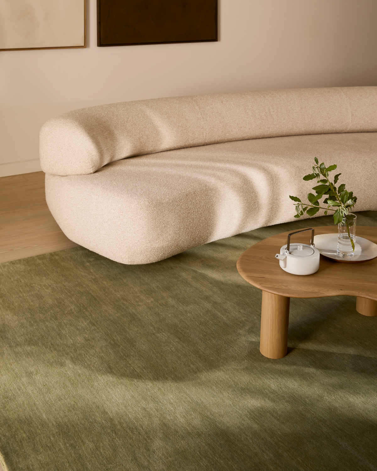 Lake Wool Rug - Sage