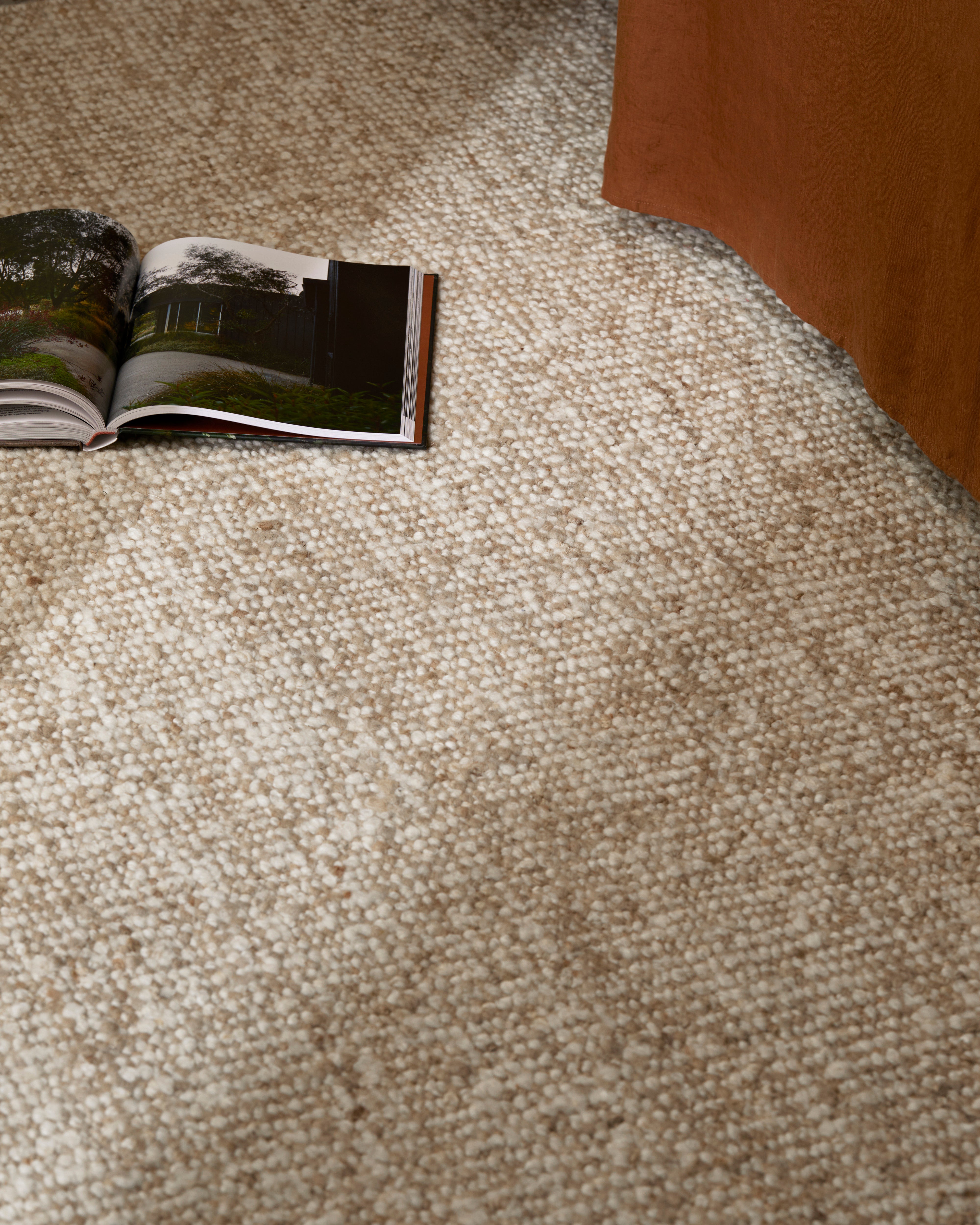 Sample of Dune Rug Natural