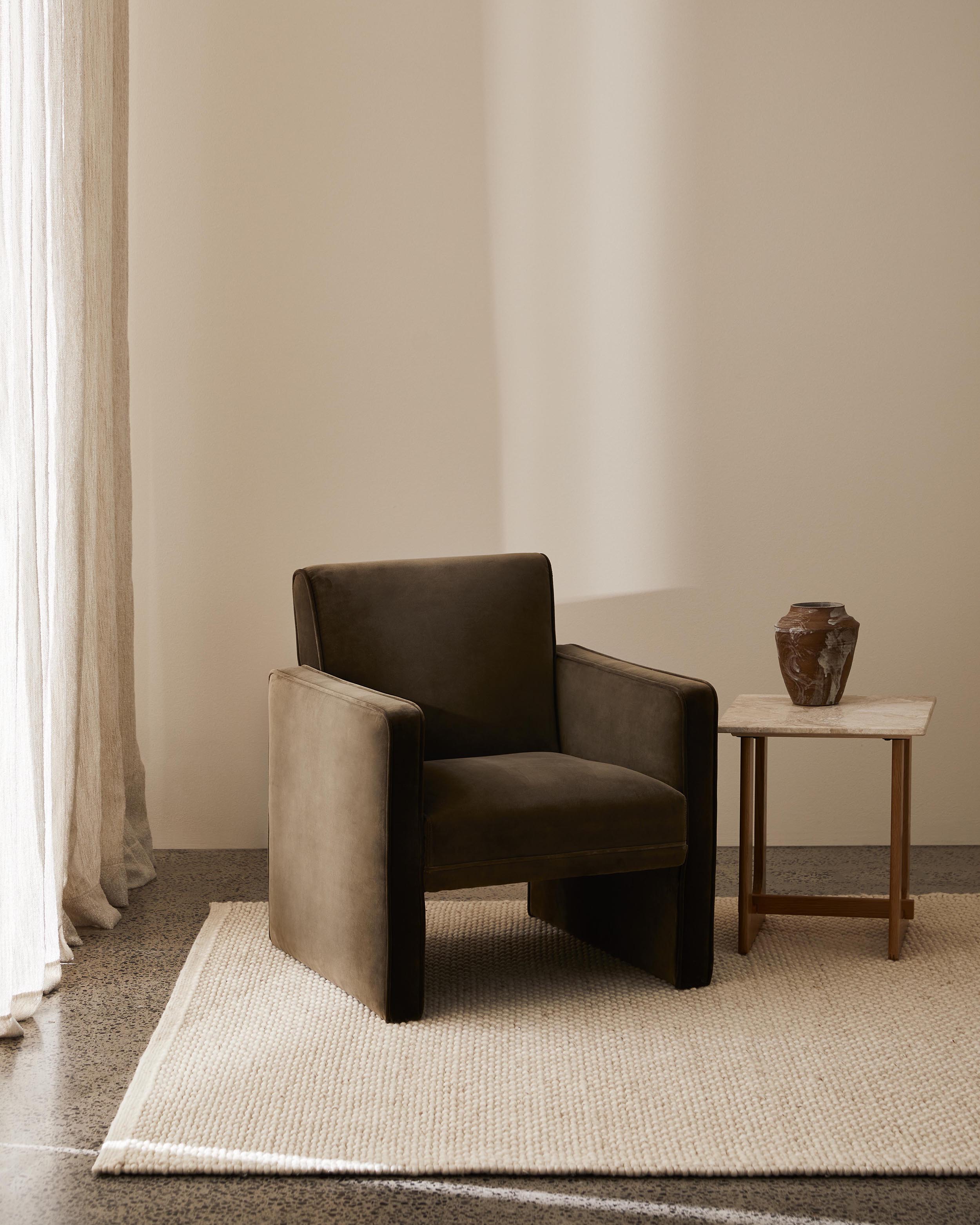 Ester Armchair - Clove Cypress