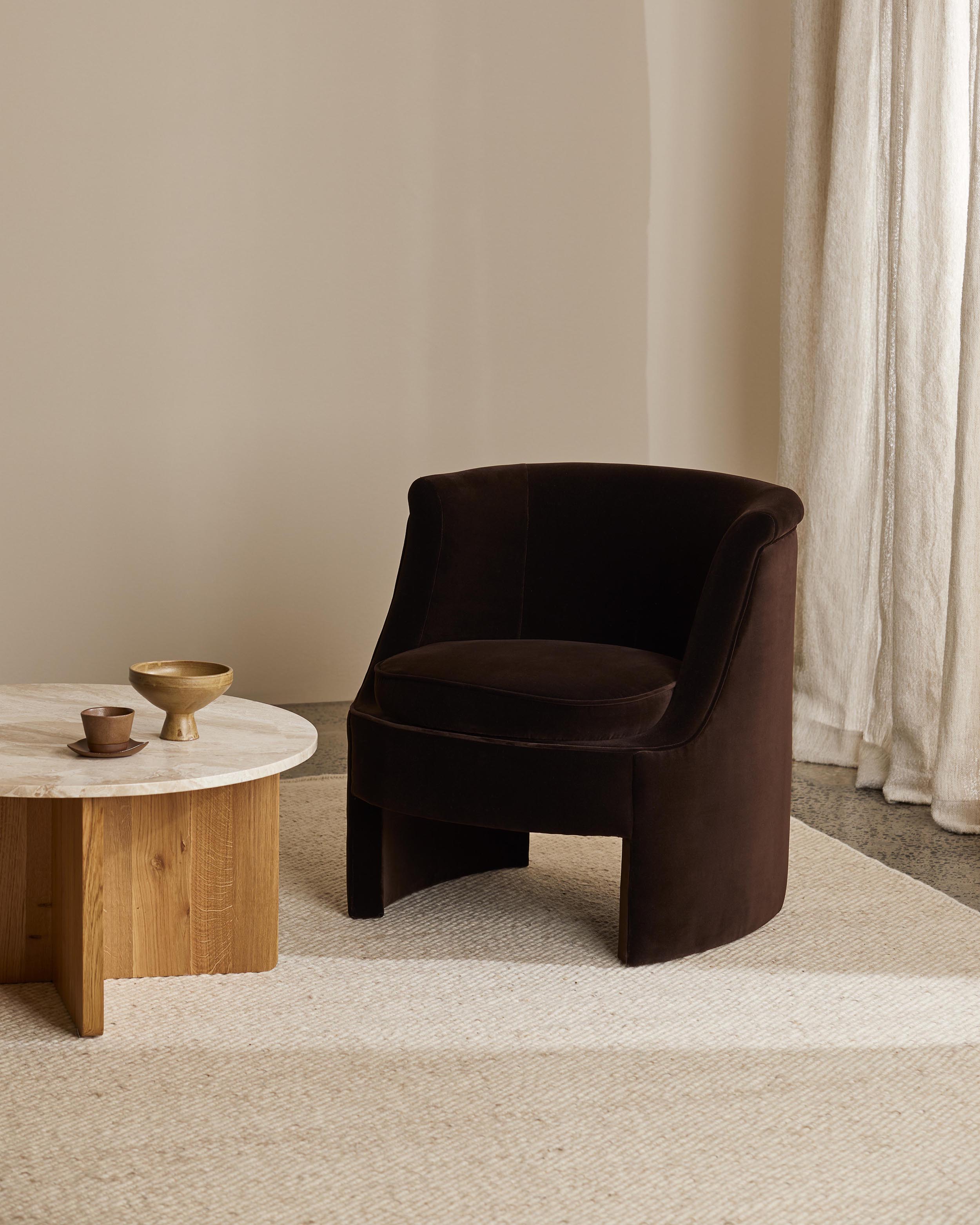 Alfie Armchair - Clove Java