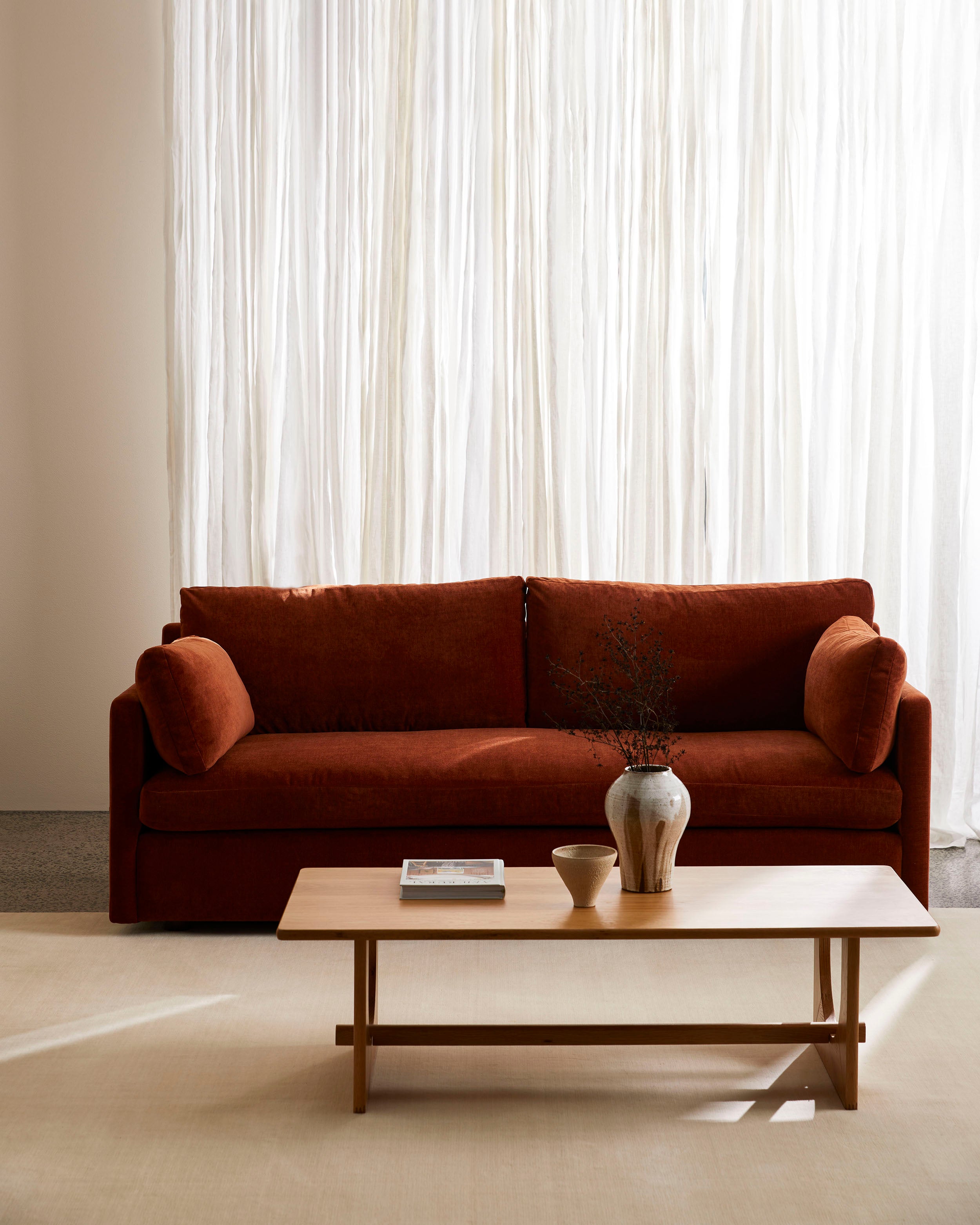 Remy Sofa - Otto Rust