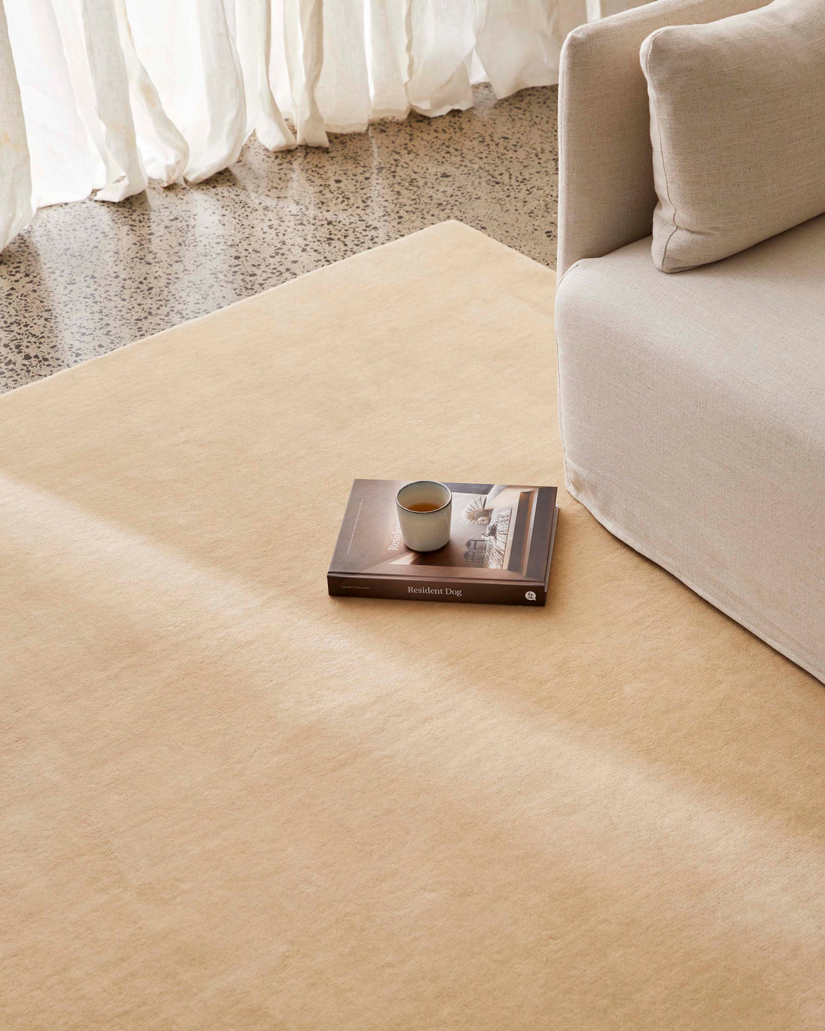 Lake Wool Rug - Flax