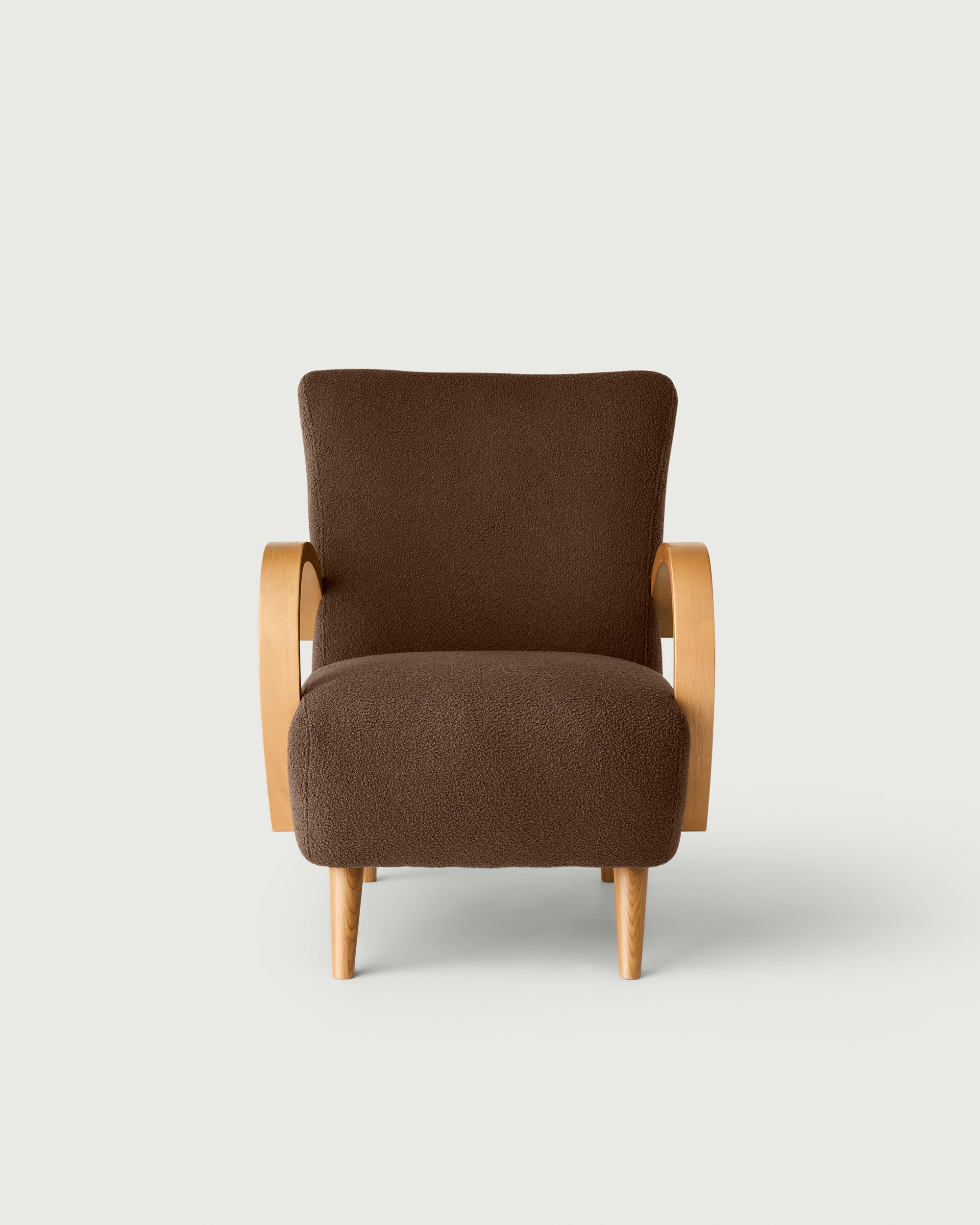 Mila Armchair - Cloud Coffee