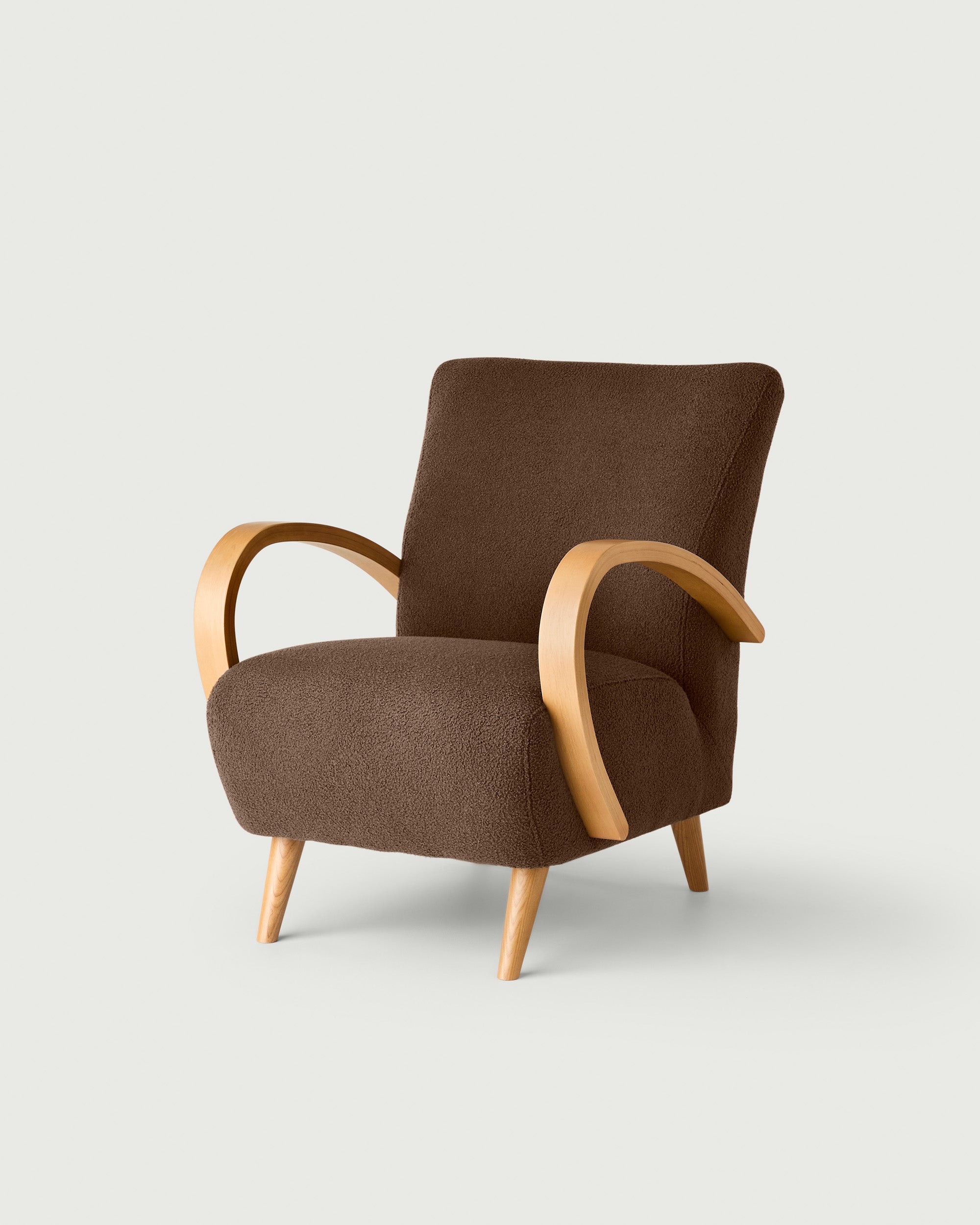 Mila Armchair - Cloud Coffee