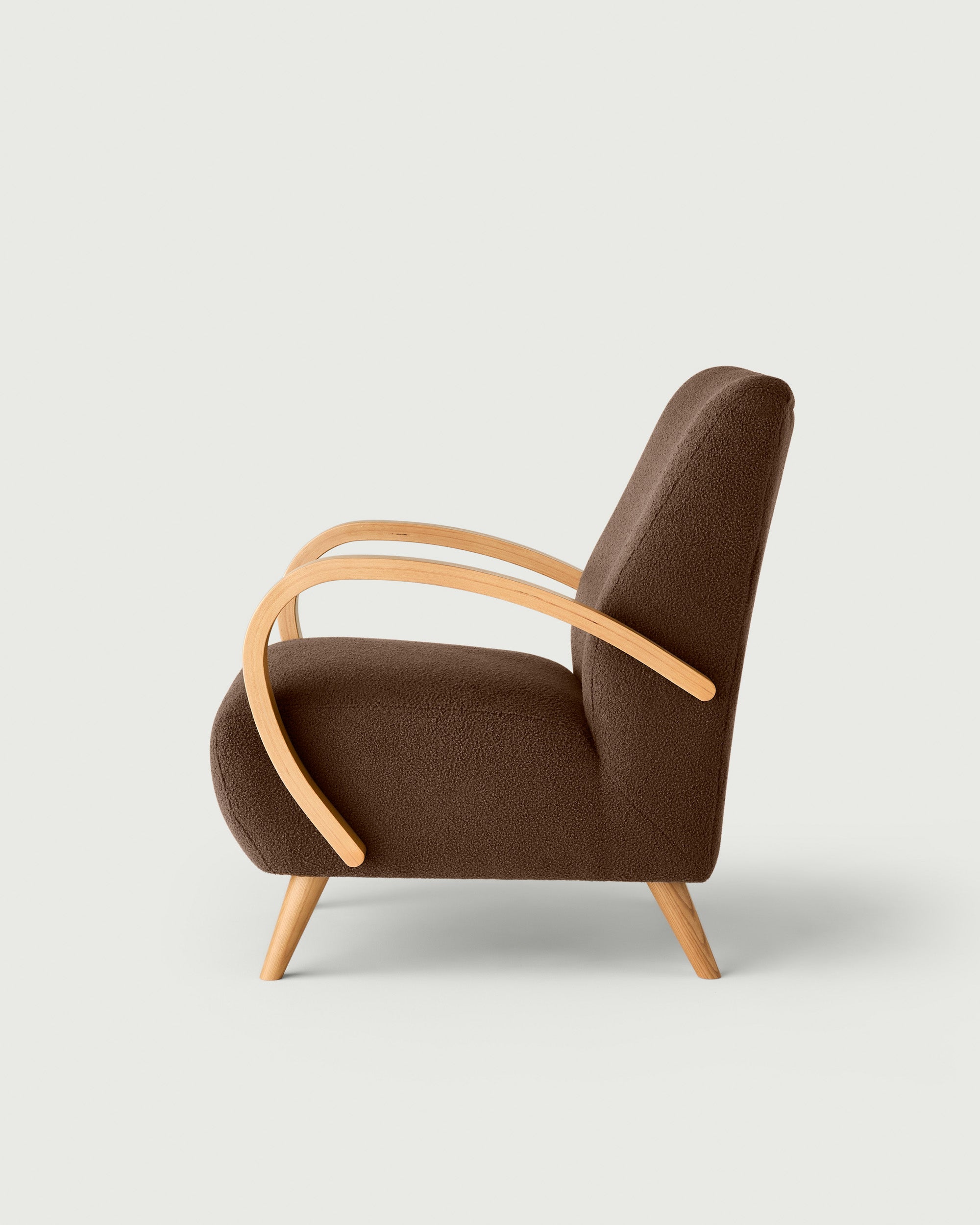 Mila Armchair - Cloud Coffee