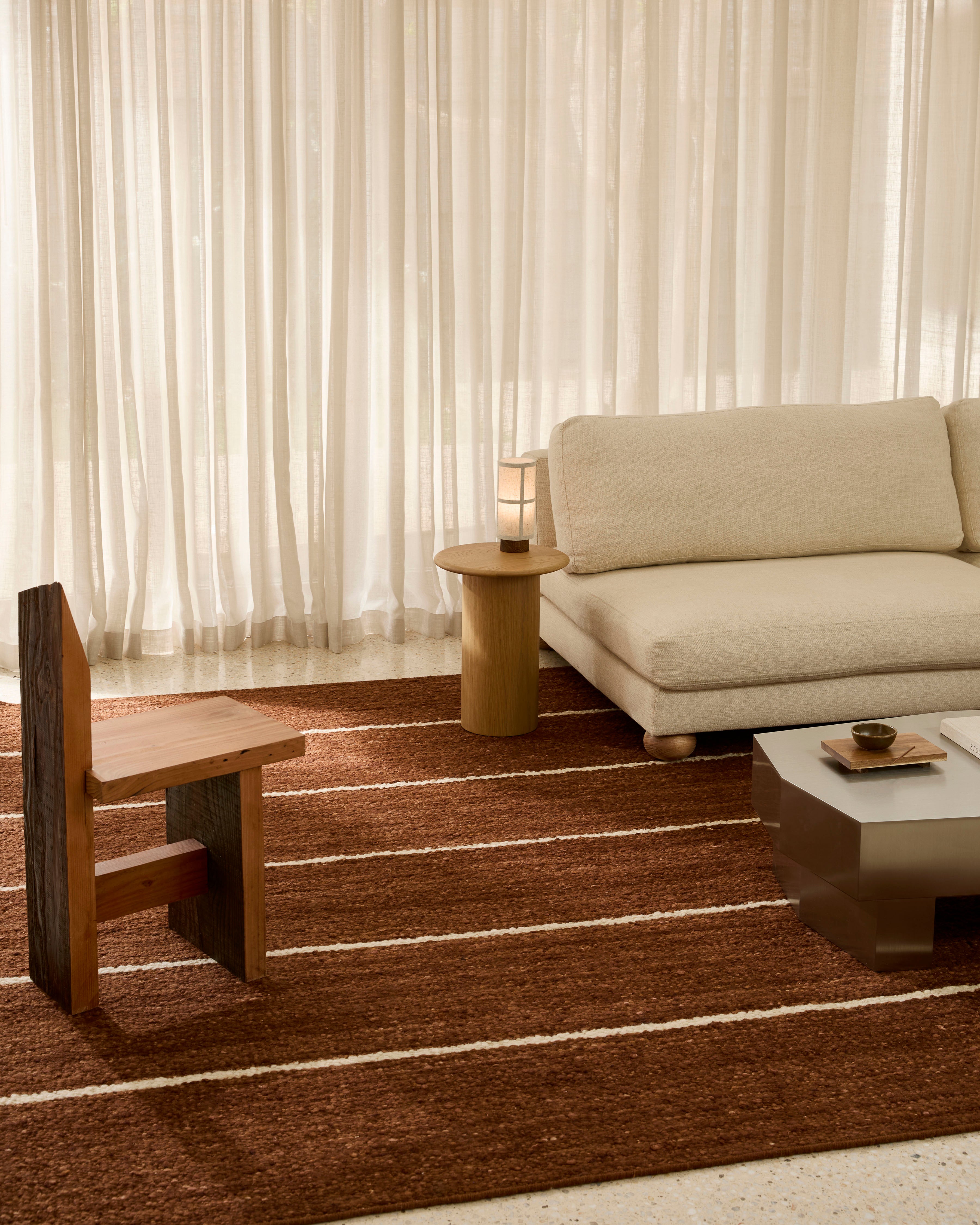 Oscar Rug Rust