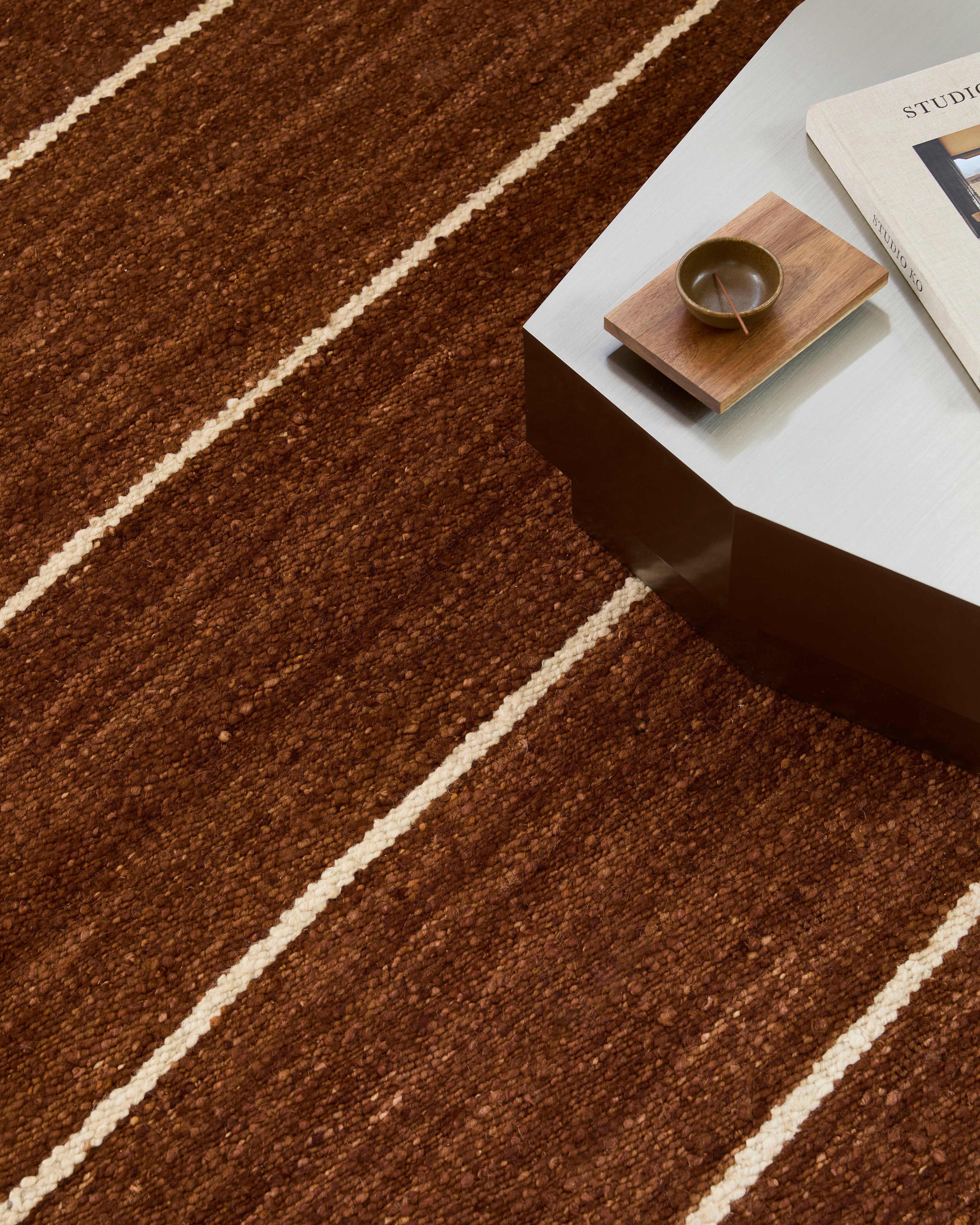 Oscar Rug Rust